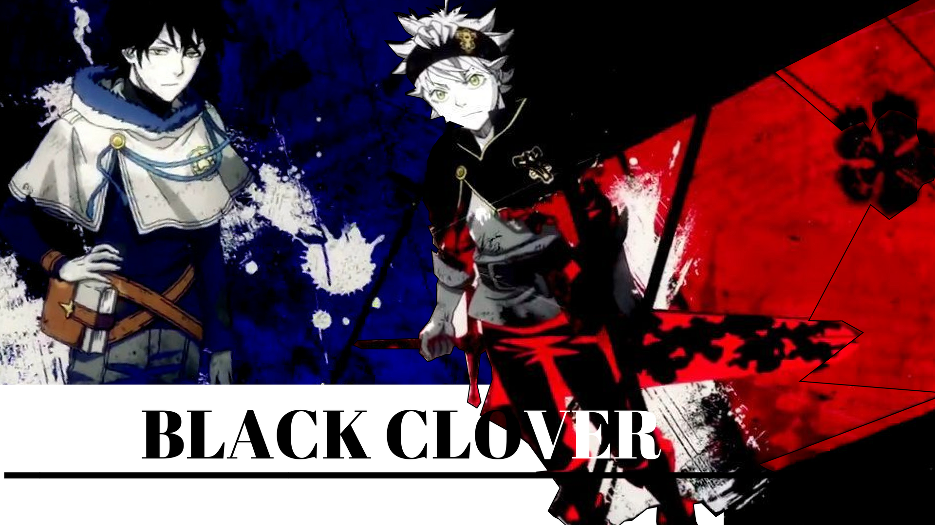Yuno e Asta, Black Clover, 1920x1080 1080p, PC Desktop
