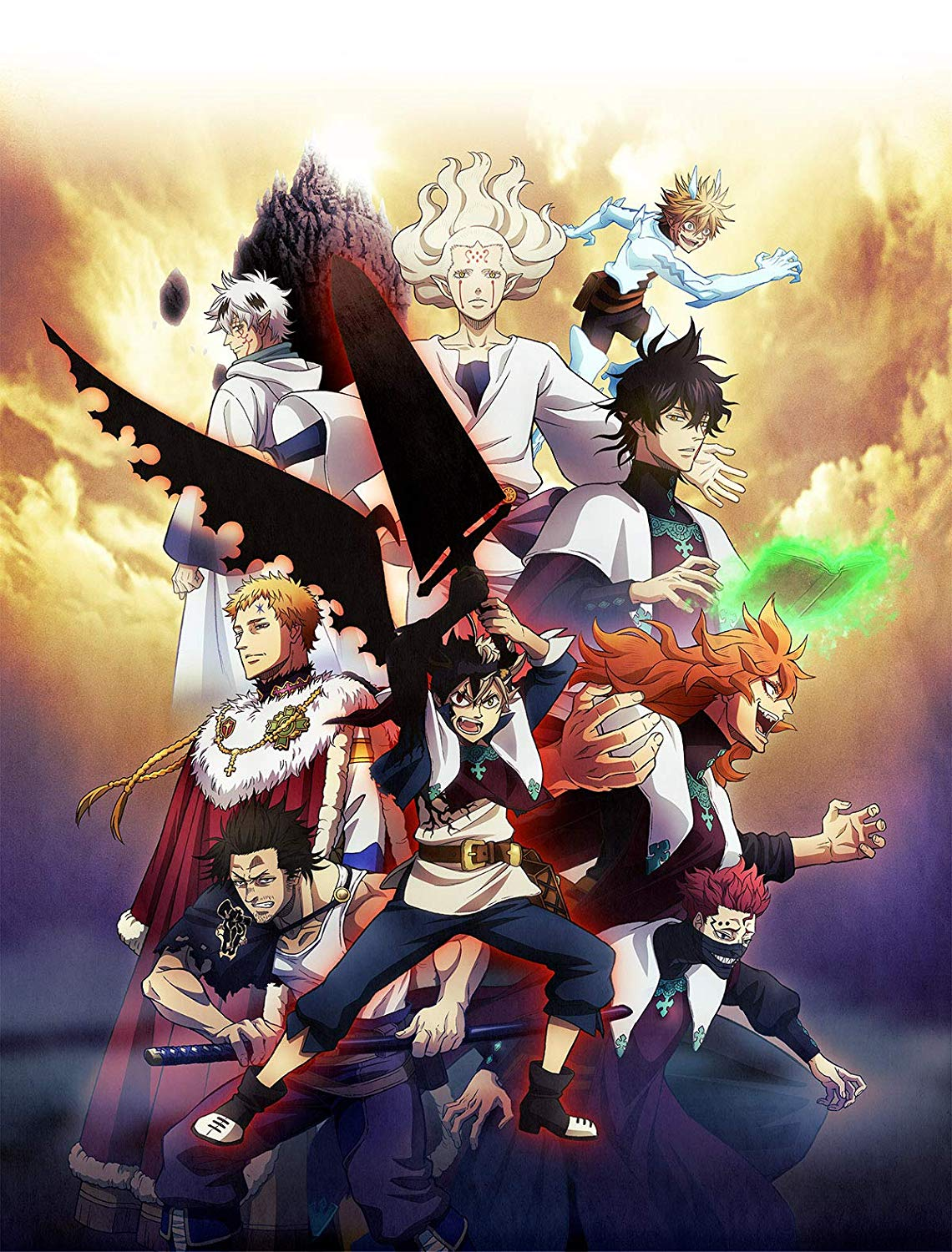 Personaggi Black Clover gruppo, 1140x1500 Verticale, Mobile