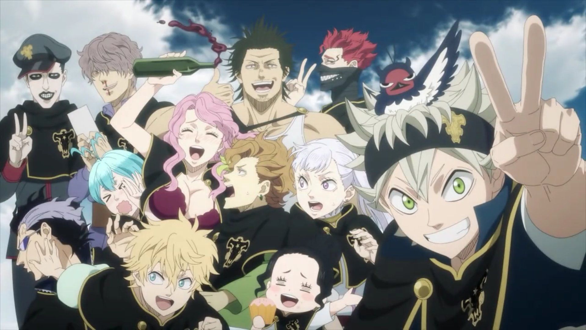 Black Bulls Black Clover, 1920x1080 1080p, Desktop