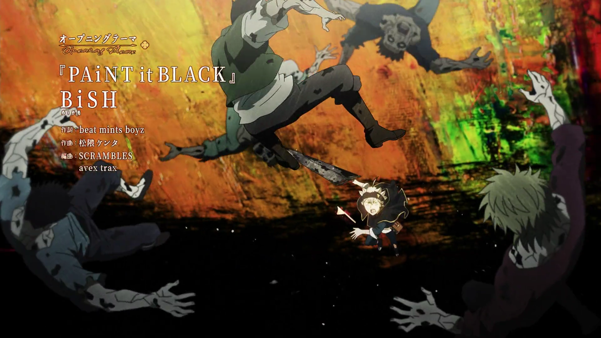 Black Clover personaggi mani nere, 1920x1080 Full HD 1080p, Desktop