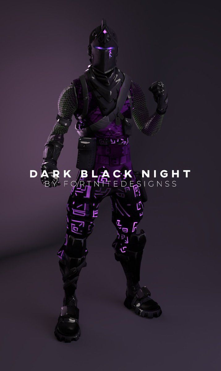 Black Knight Fortnite viola scuro, 715x1200 Full HD Verticale, Smartphone