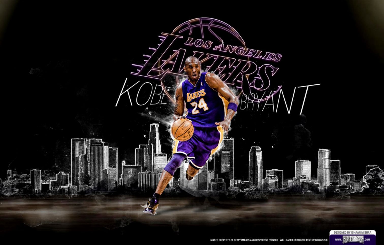 Kobe Bryant Lakers basket, 1512x966 HD, Desktop