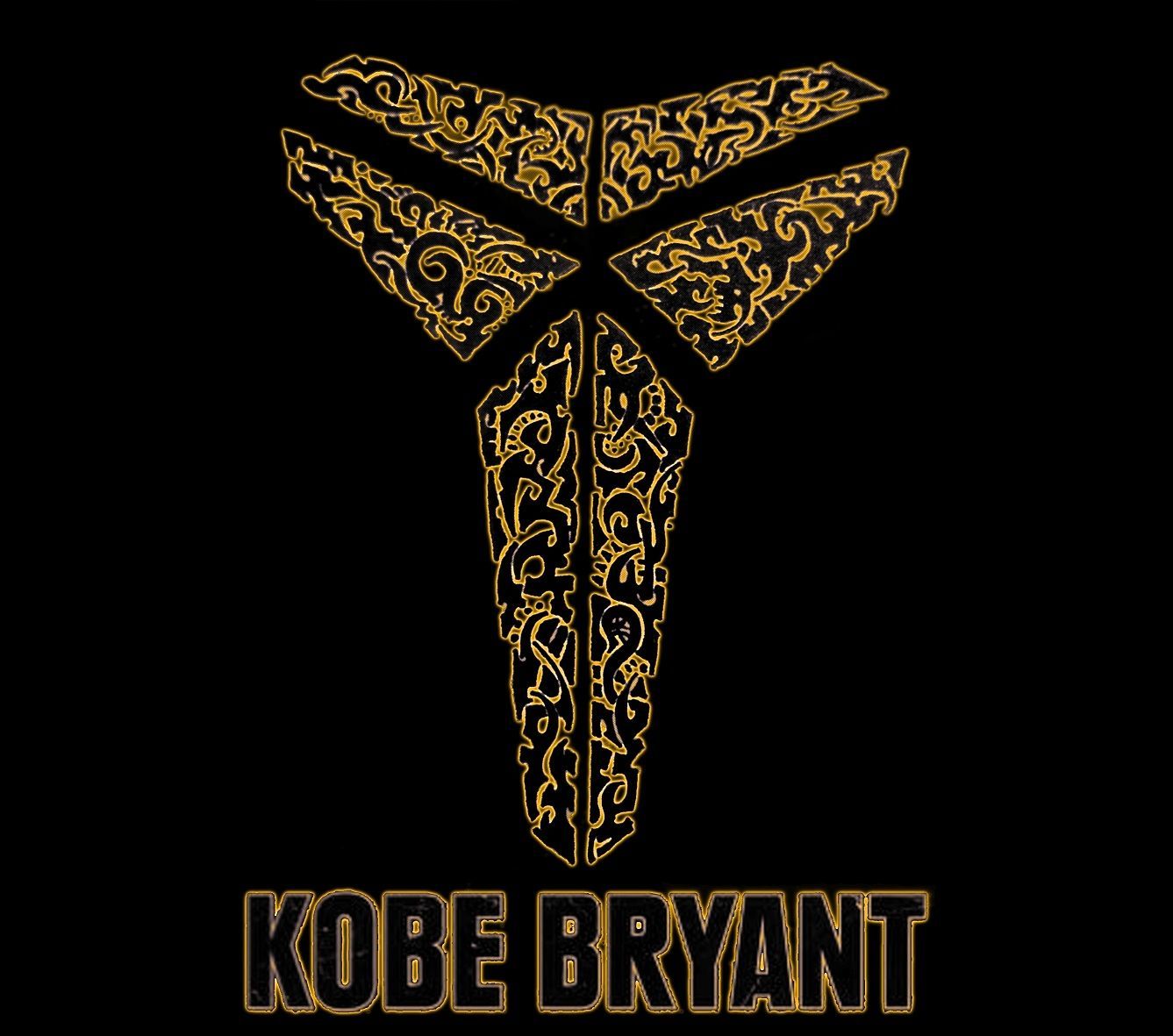Logo Kobe Bryant Black Mamba oro, Los Angeles Lakers, 1337x1181 HD, Desktop