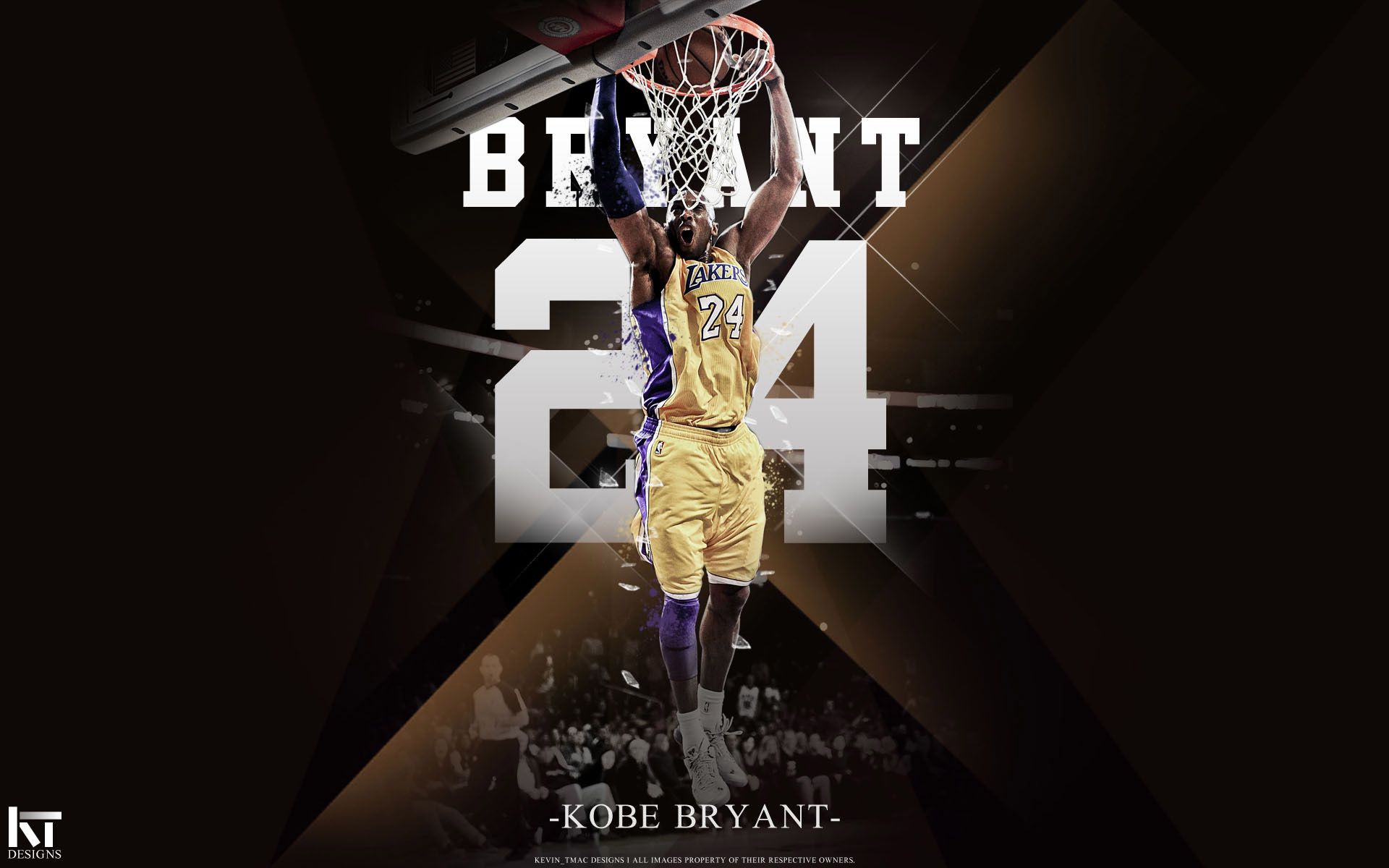 Kobe Bryant Lakers numero 24, 1920x1200 Full HD+ WUXGA, Desktop