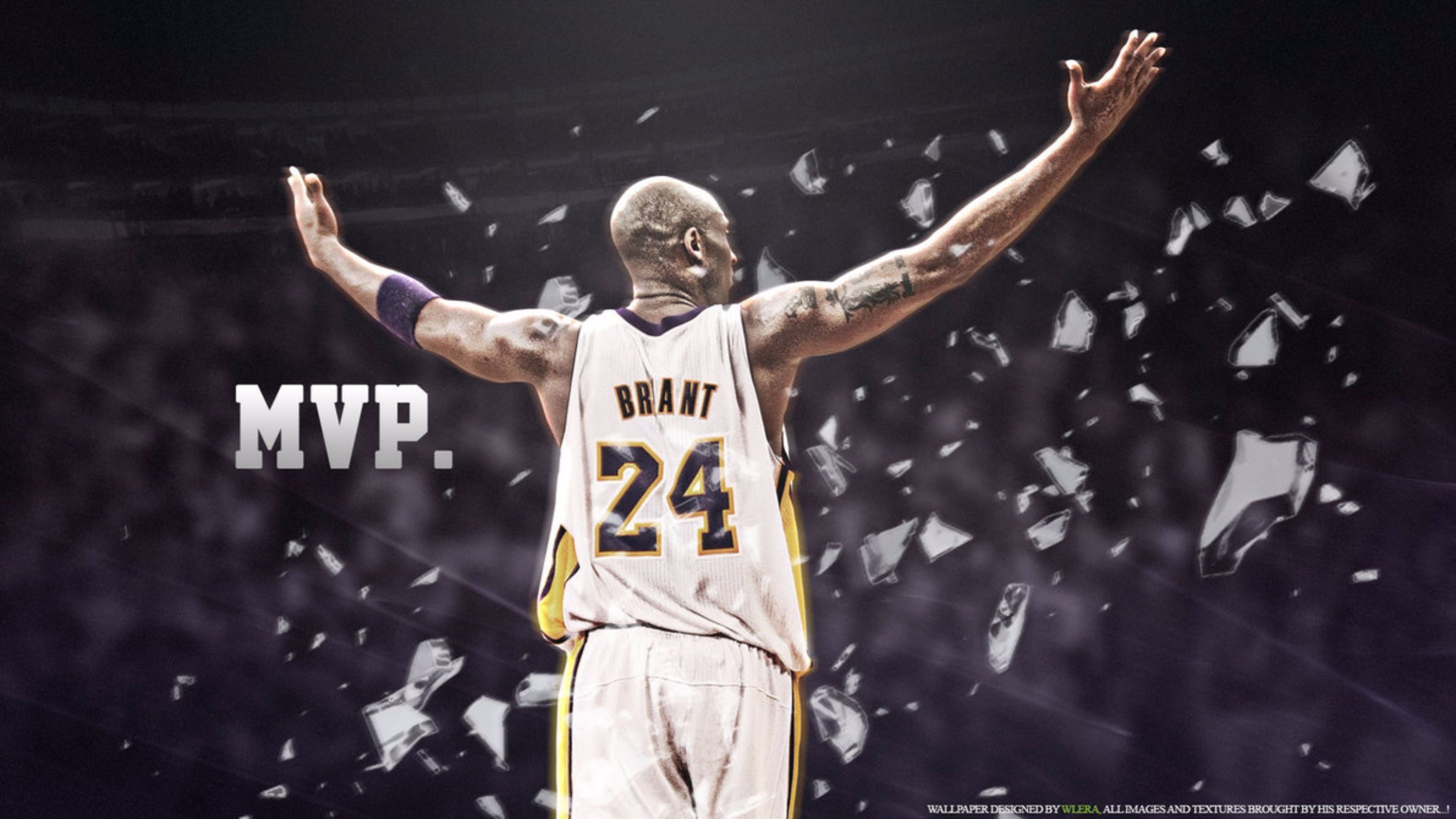 Kobe Bryant Lakers MVP, 3840x2160 4K Ultra HD, Monitor 4K