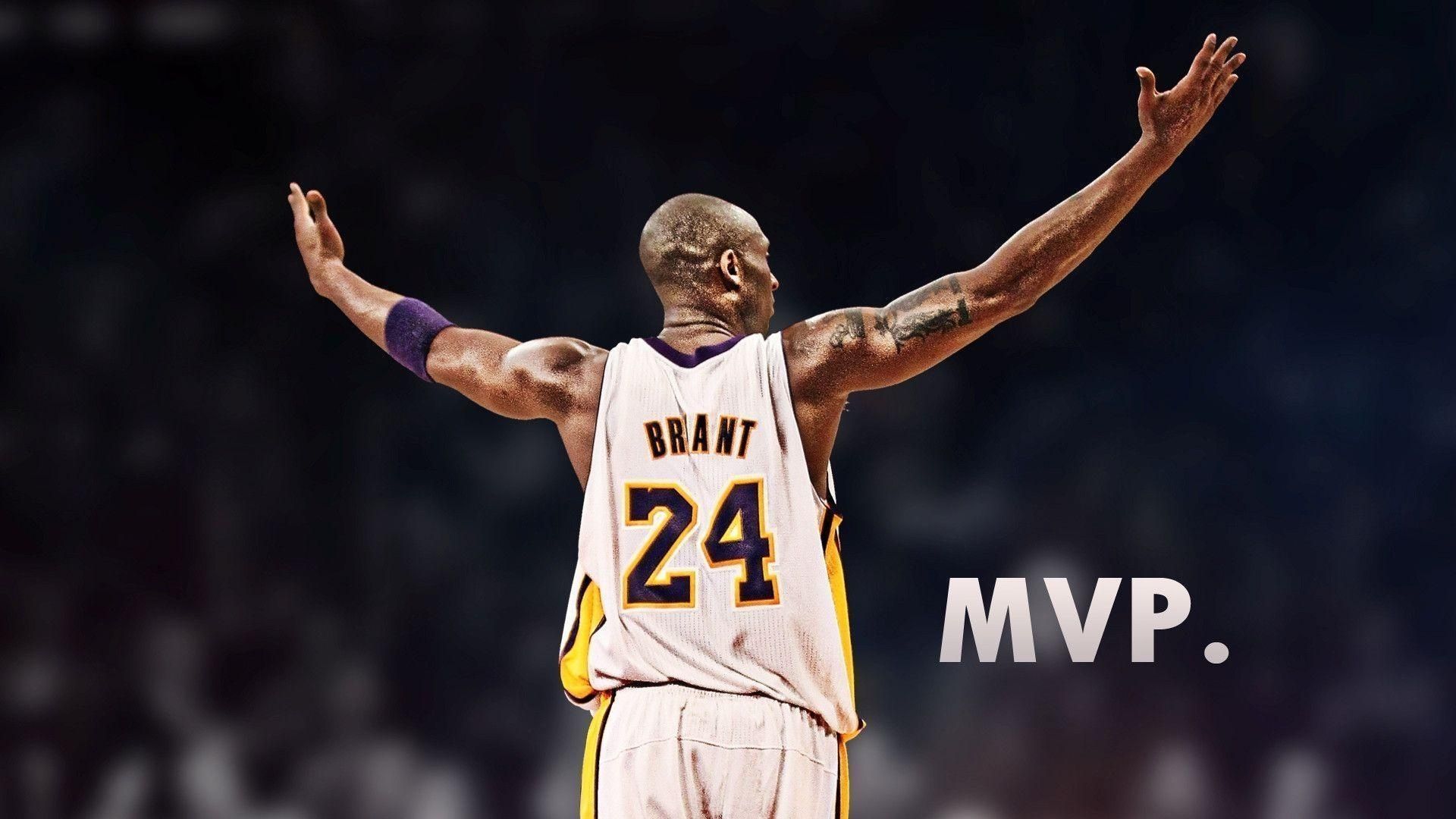 Kobe Bryant braccia alzate Lakers, 1920x1080 Full HD, Desktop