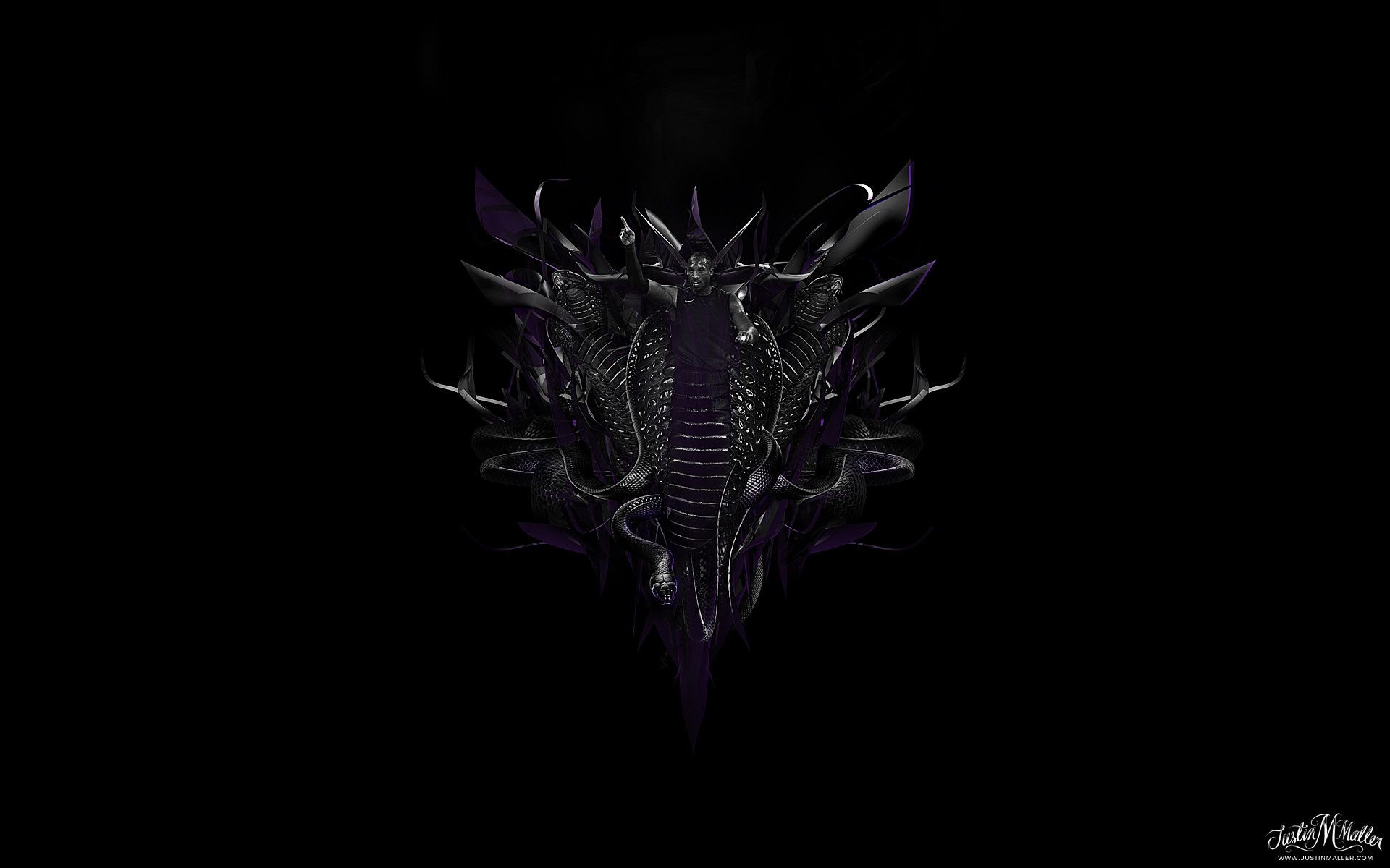 Logo Nike bianco su nero, 1920x1080 1080p, Laptop