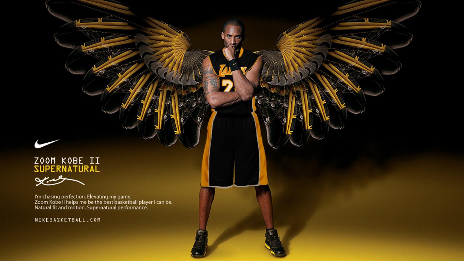 Kobe Bryant ali Nike, 1920x1080 Full HD, PC Desktop