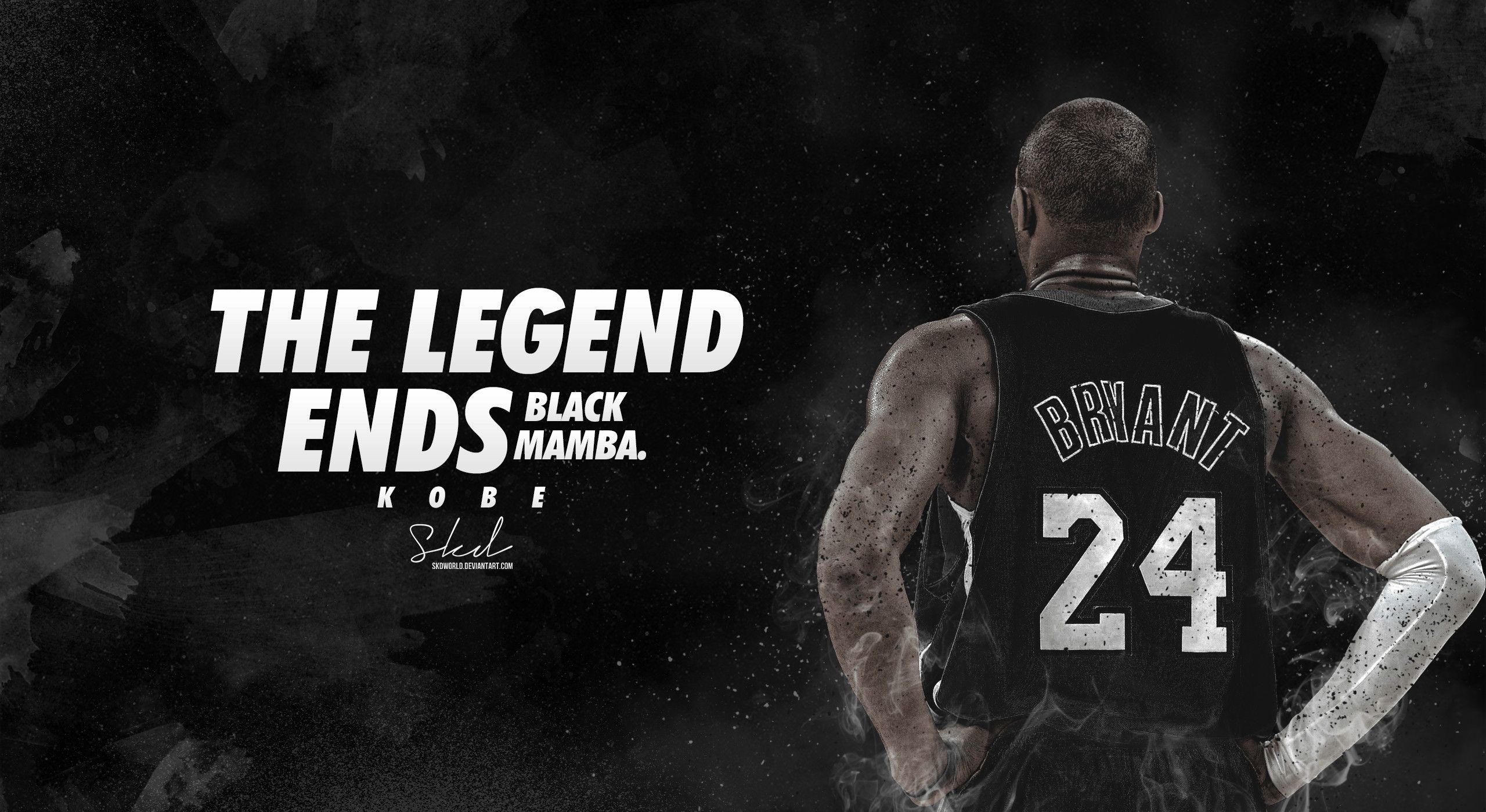 Kobe Bryant Black Mamba tributo, 2560x1400 1440p, Monitor Gaming