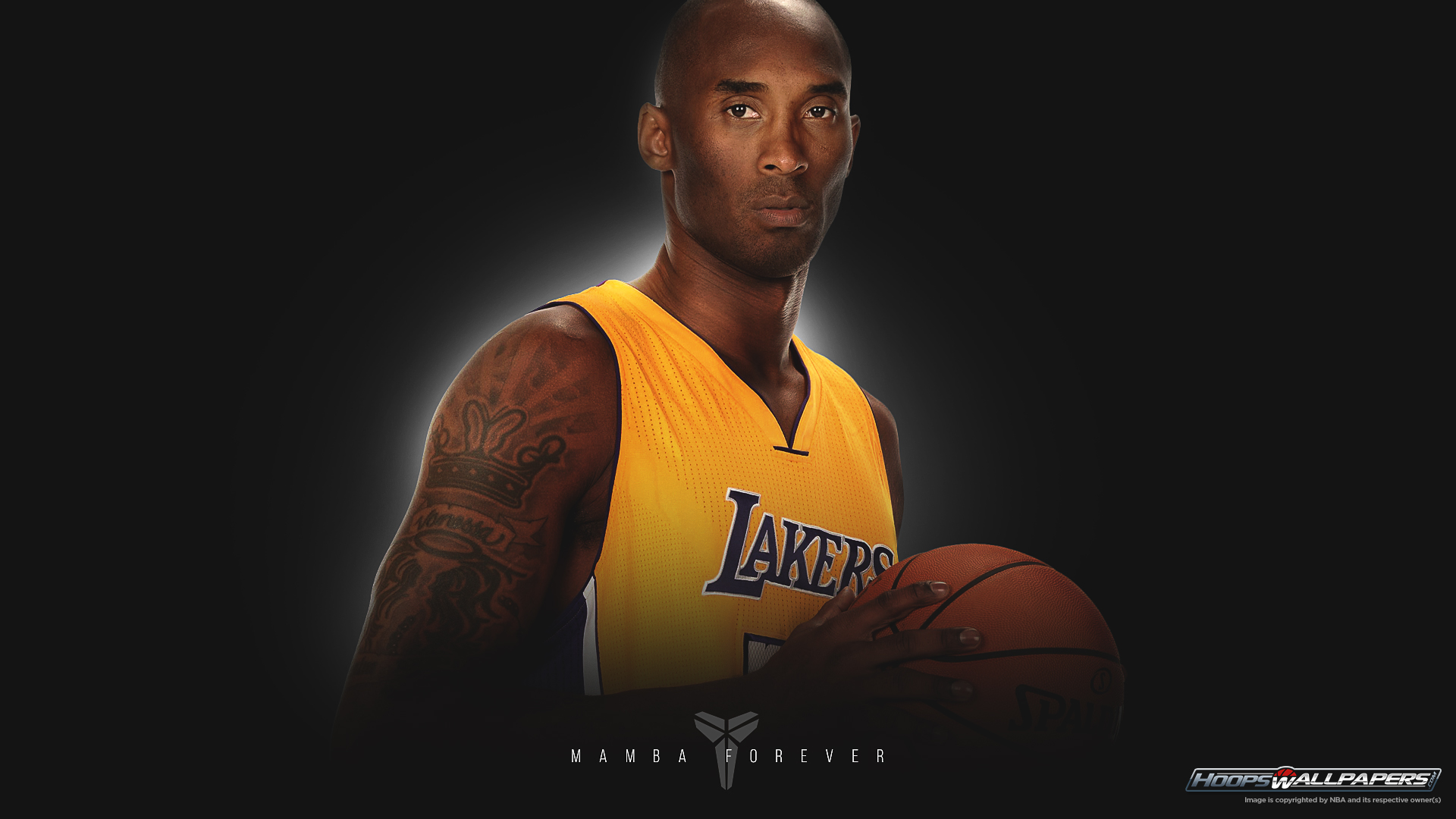 Kobe Bryant Lakers pallone basket, 1920x1080 Full HD 1080p, PC