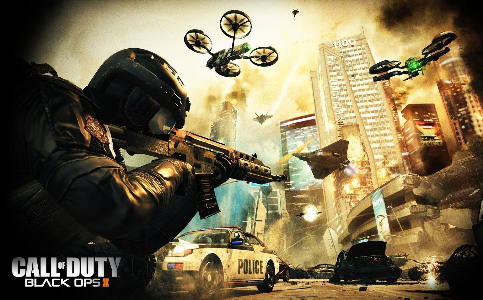 Black Ops II soldato con arma, 1600x994 HD, Laptop