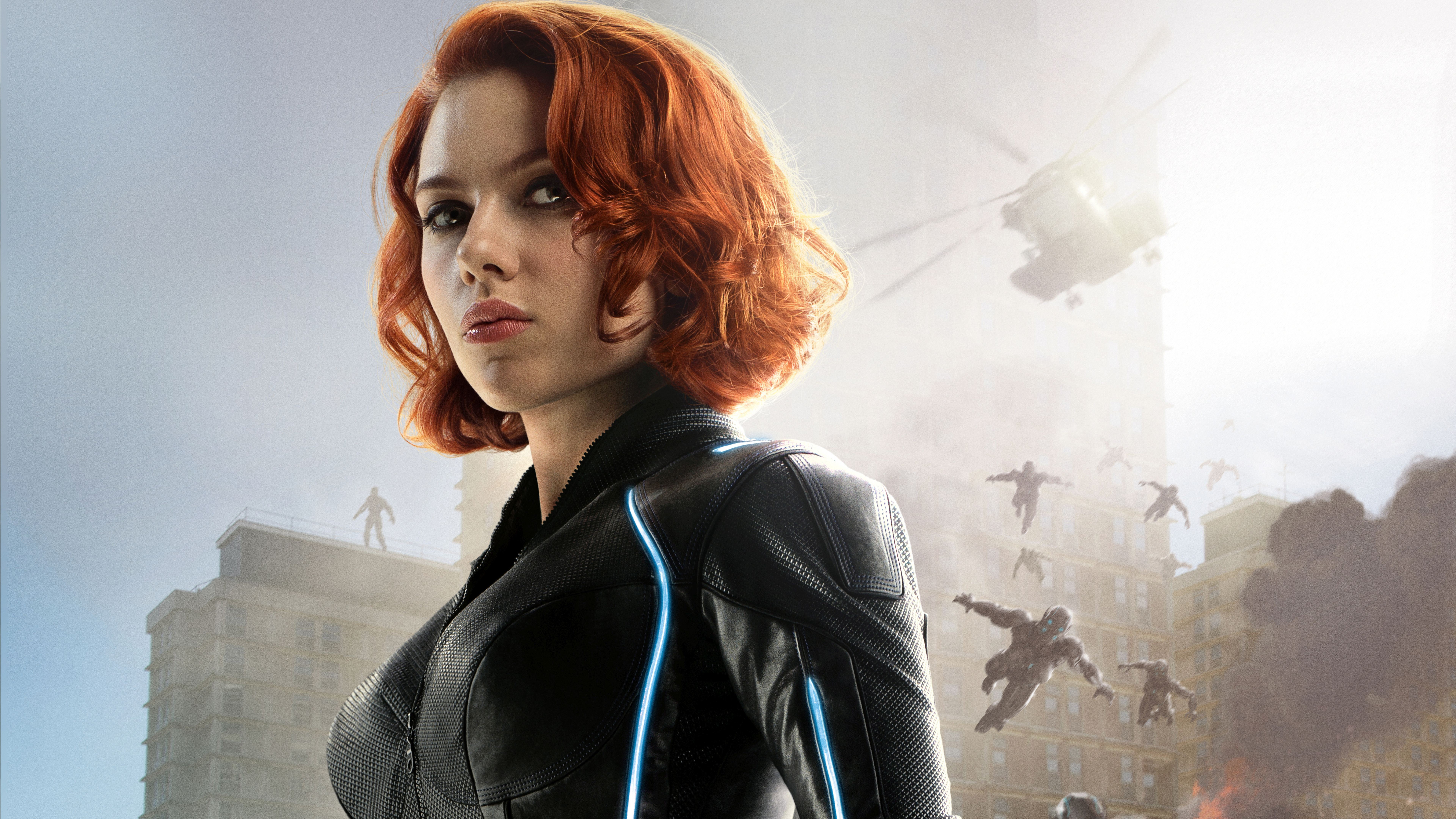 Black Widow Avengers, supereroi, 7680x4320 Ultra HD, PC