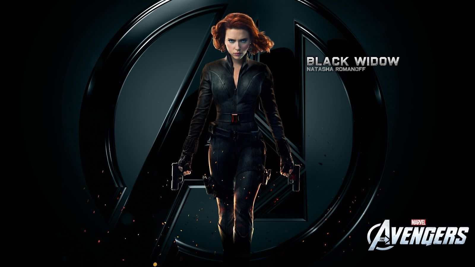 Black Widow Avengers Marvel, 1600x900 HD Ready, PC