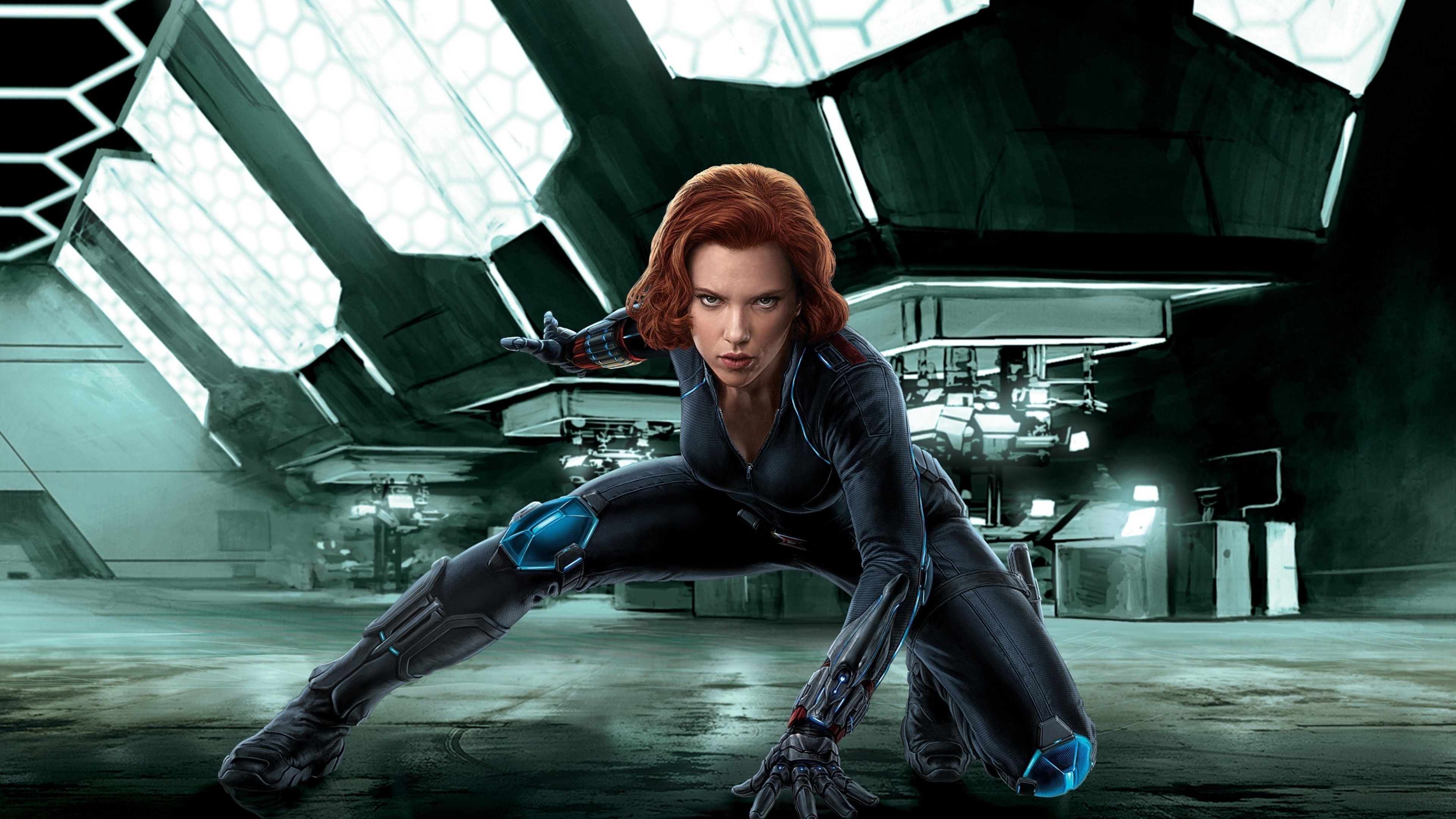 Black Widow supereroina Marvel, 3840x2160 4K Ultra HD, Desktop