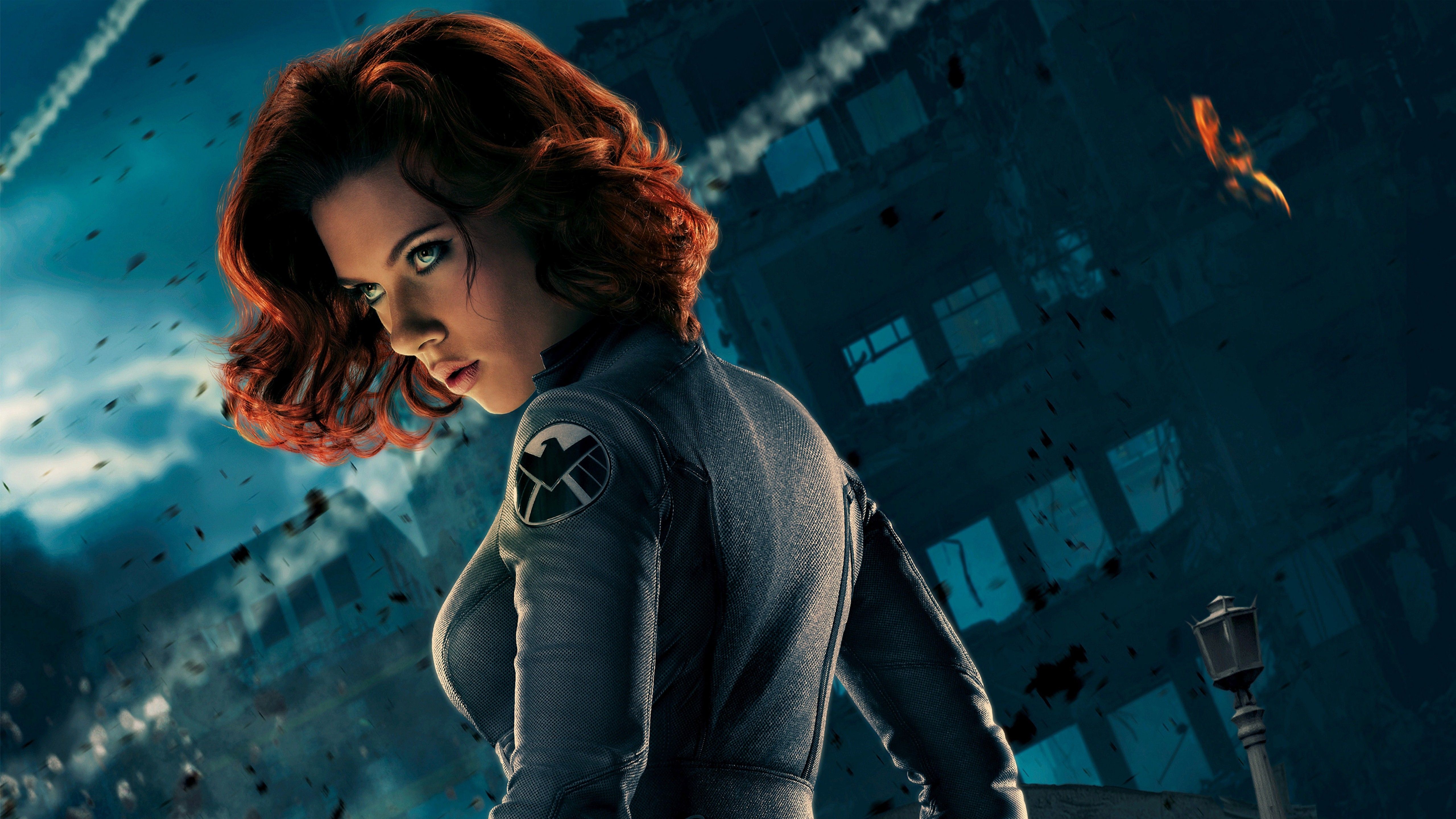 Black Widow Scarlett Johansson Marvel, 5120x2880 4K Ultra HD, Desktop