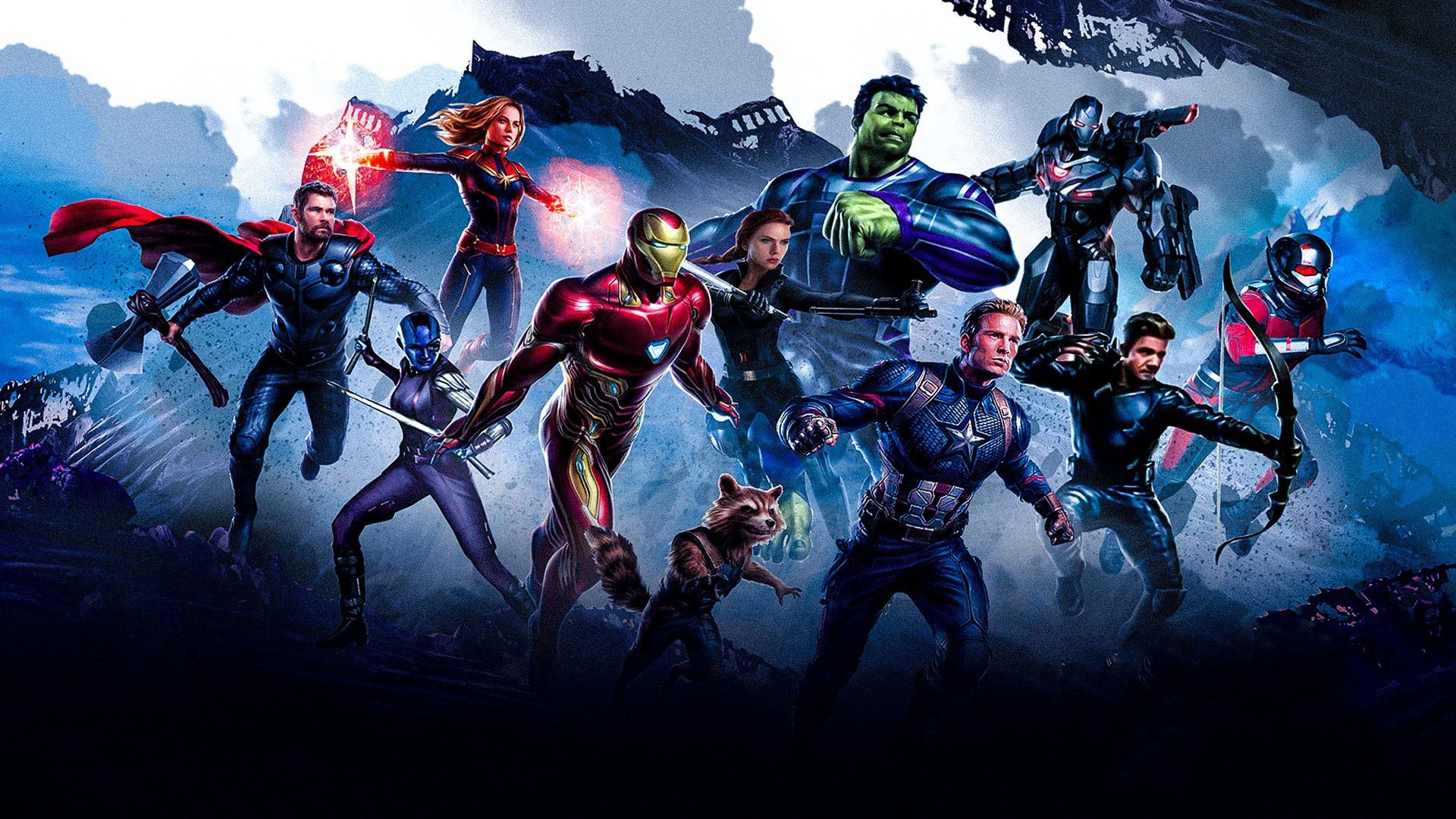 Avengers Endgame supereroi gruppo, 1920x1080 Full HD 1080p, Monitor Gaming