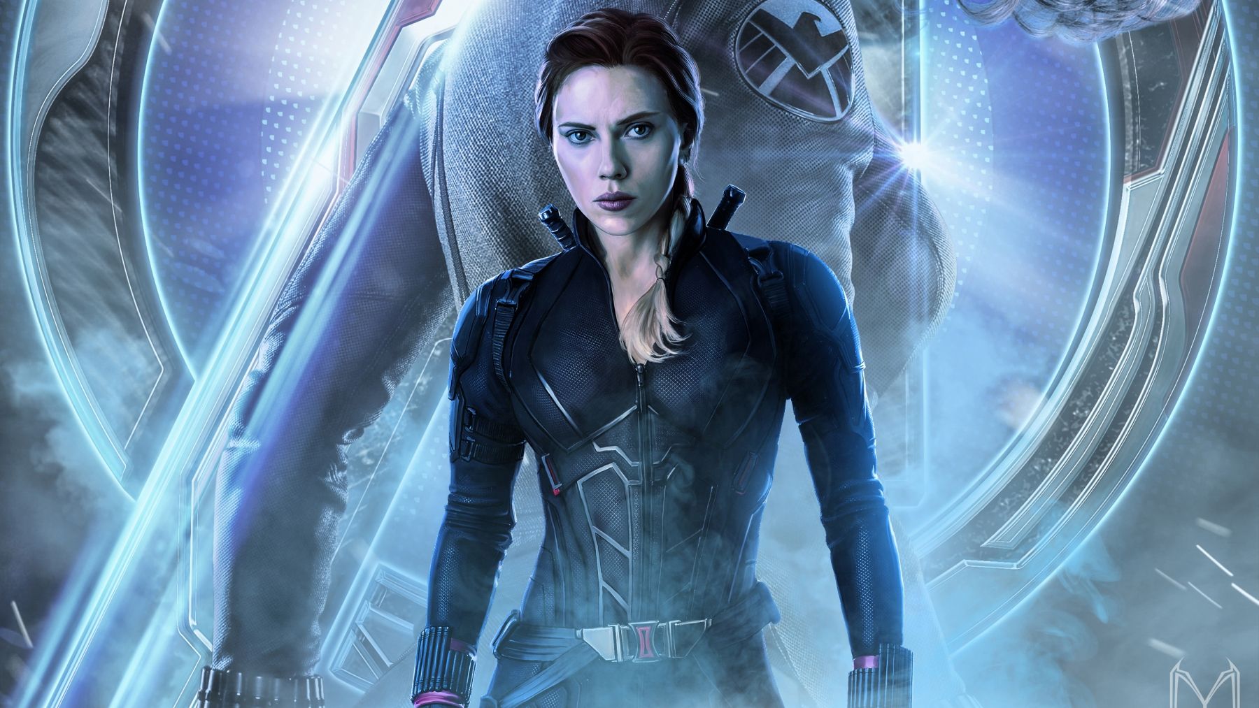 Black Widow poster Avengers, 1800x1013 HD, Desktop