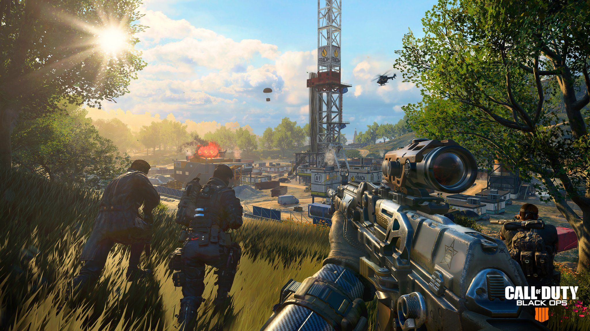 Call of Duty Black Ops 4 gameplay, 2048x1152 Hi-Res, Desktop