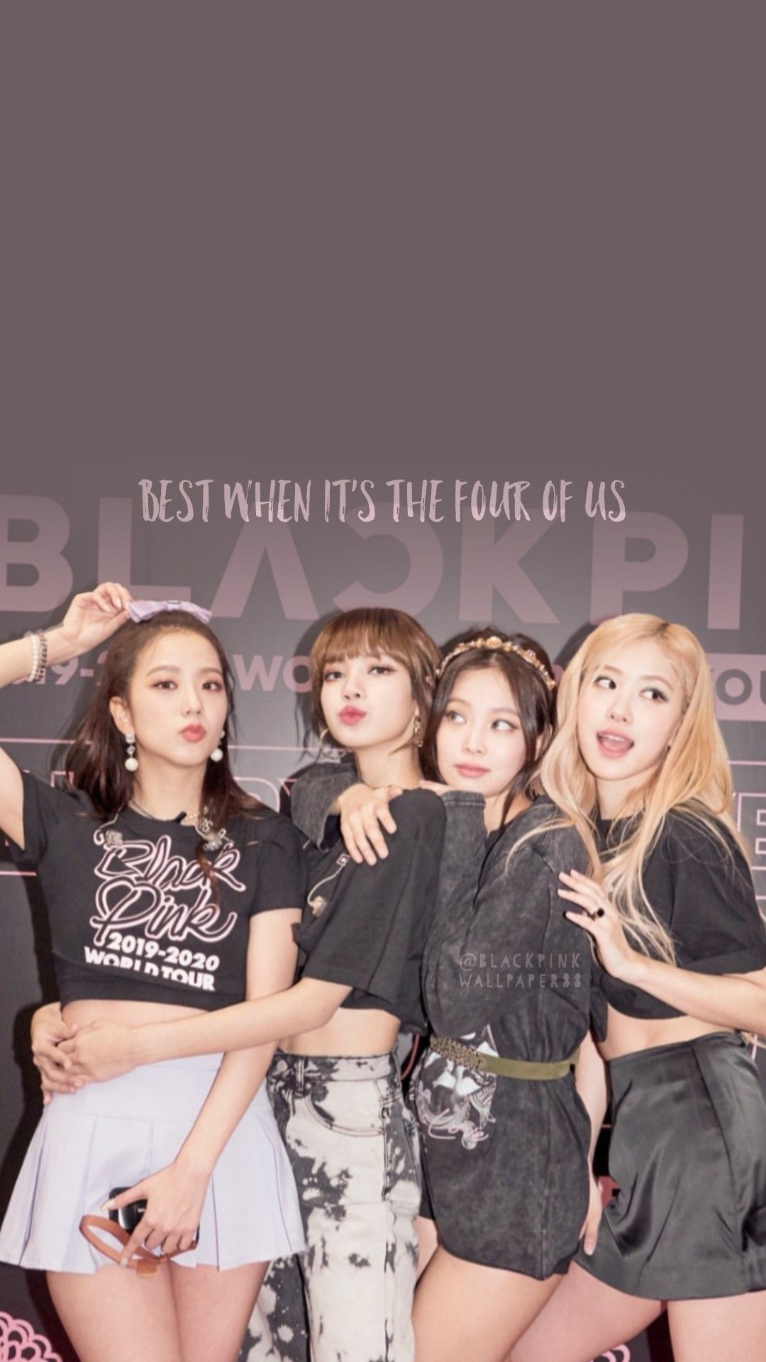 Gruppo Blackpink, foto abbracciate, 1080x1920 Full HD Verticale, Smartphone