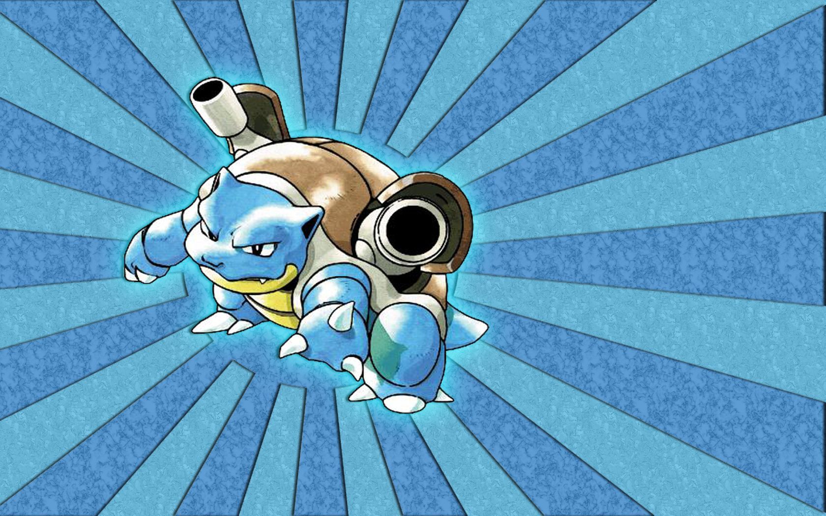 Blastoise Pokemon sfondo blu, 1680x1050 HD Ready, Acer Nitro