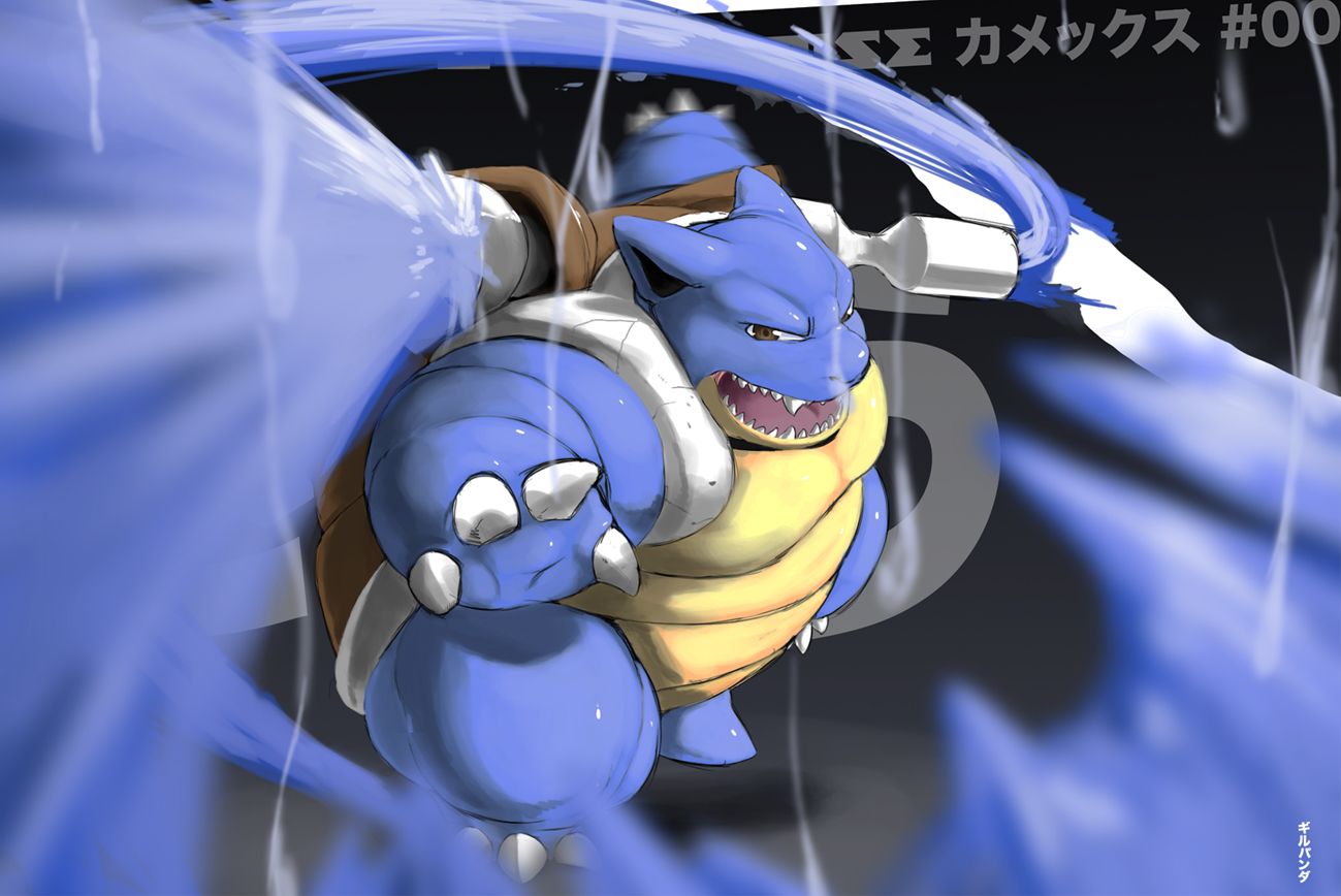 Mega Blastoise Pokemon, 1299x868 HD, HP Laptop
