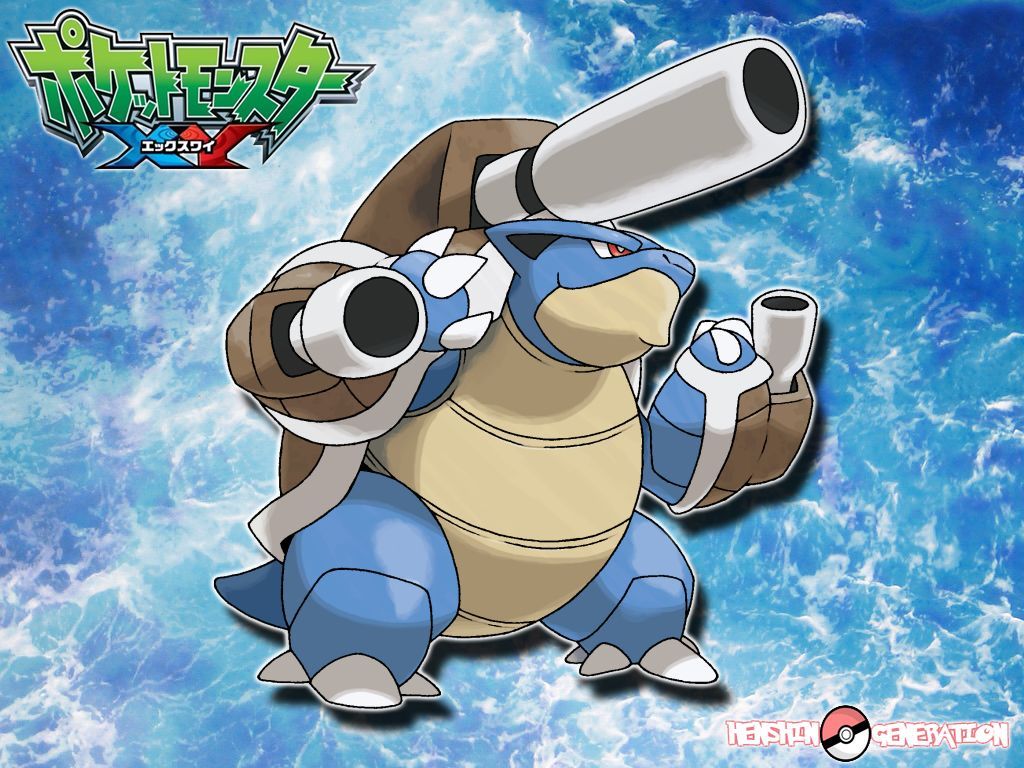 Mega Blastoise Pokemon acqua, Nintendo, 1024x768 HD, Desktop