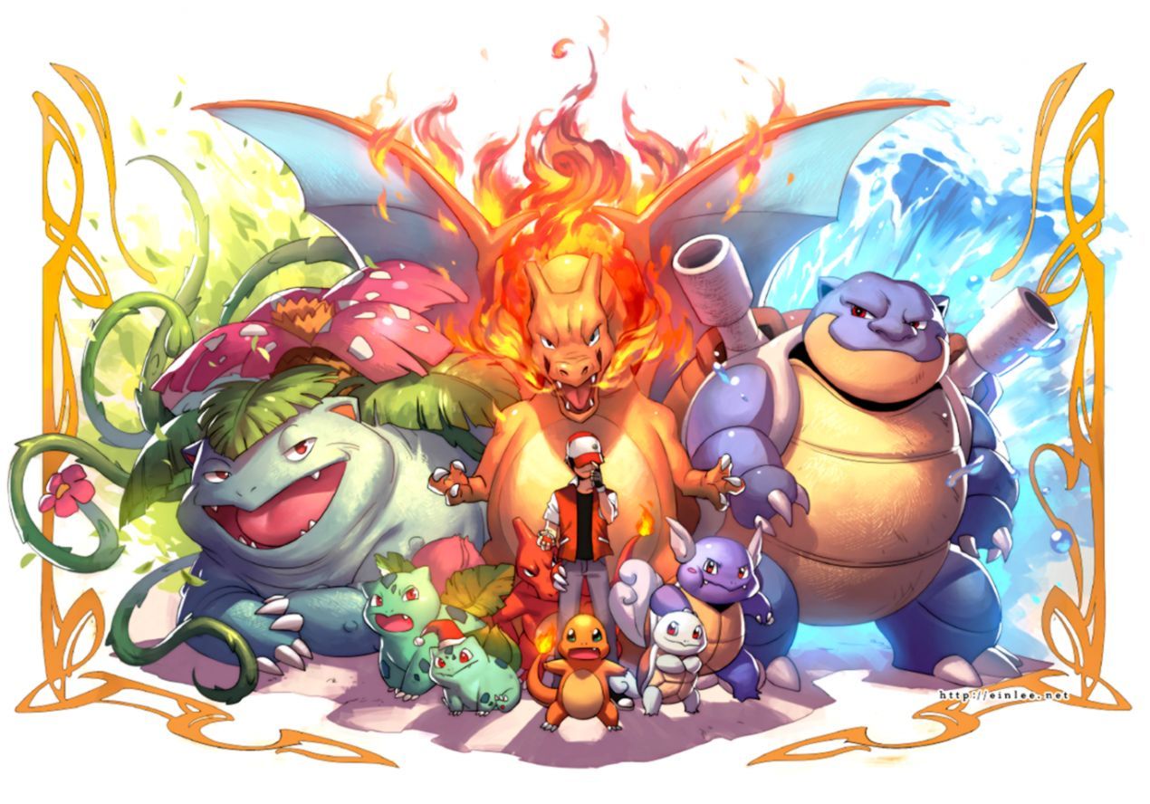 Blastoise Charizard figure Pokemon, 1920x1080 Full HD, PC Desktop