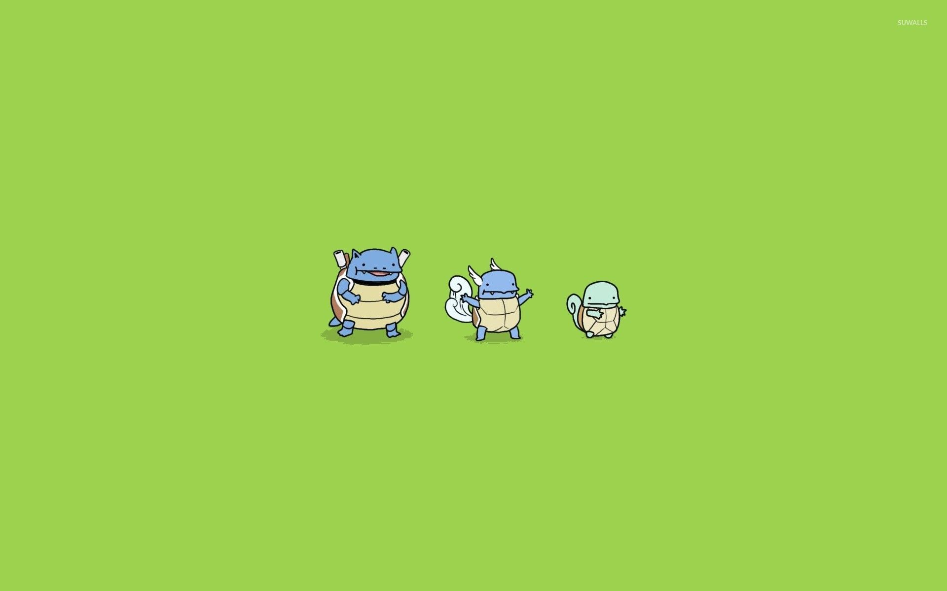 Squirtle e Blastoise Pokémon, 1920x1080 1080p, Laptop
