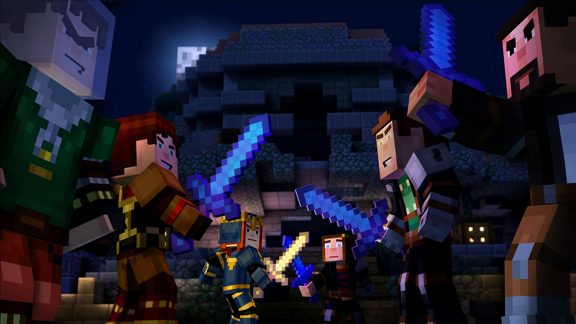 Blaze Minecraft nel Nether, 1366x706 HD, PC Desktop