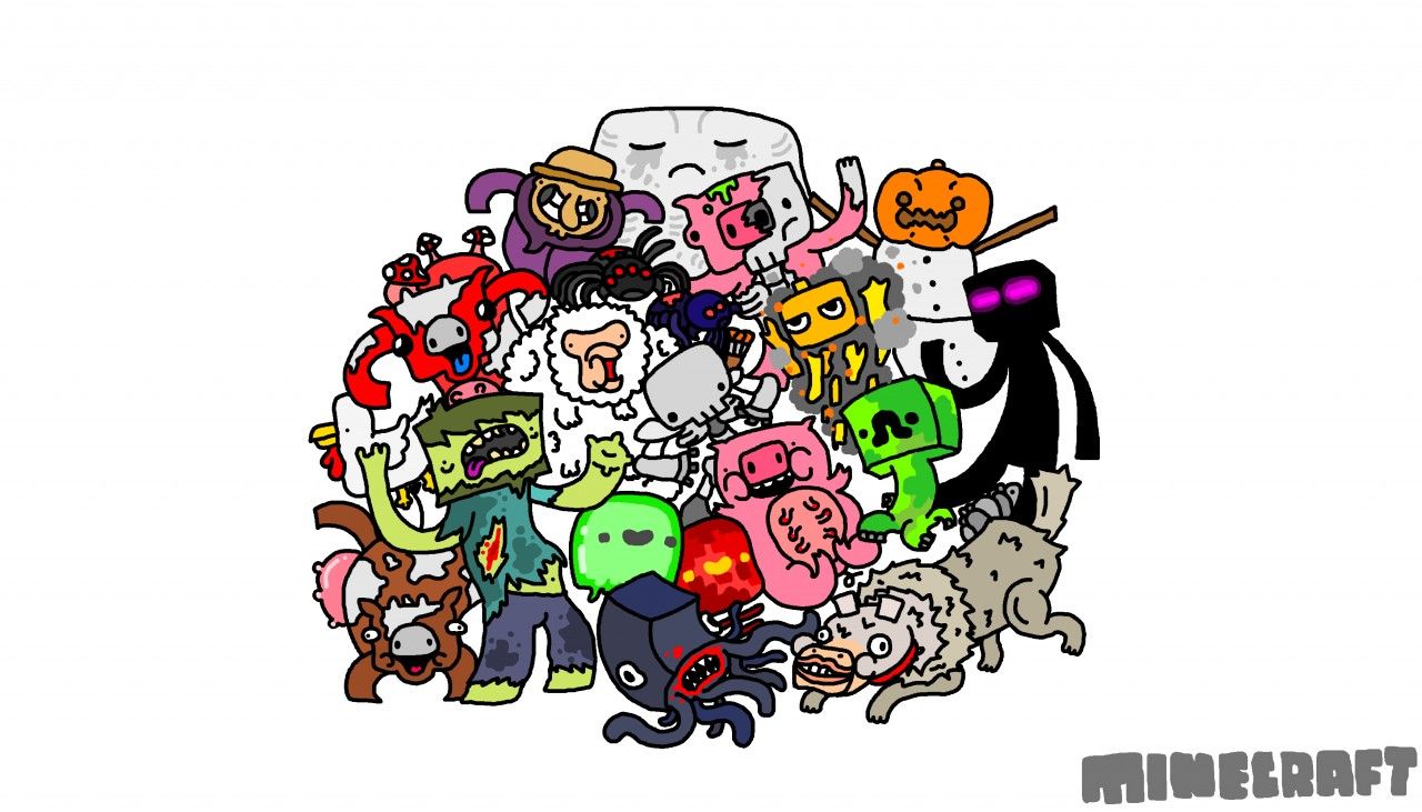 Herobrine Minecraft con fuoco Blaze, 1600x900 HD Ready, Desktop