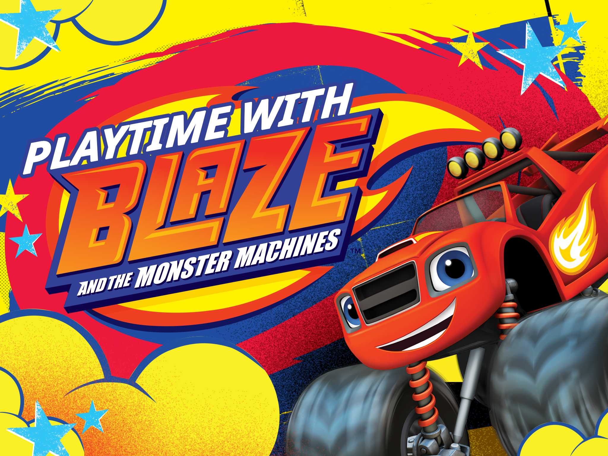 Blaze and the Monster Machines, 2048x1536 Hi-Res, iMac