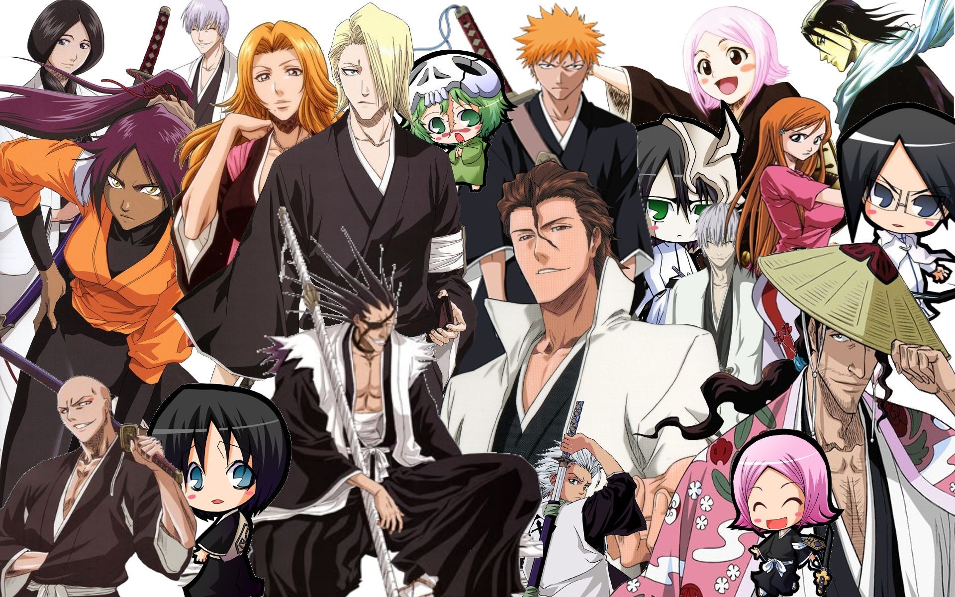 Shinji Hirako e Hiyori Bleach, 1920x1440 Full HD+ WUXGA, Laptop