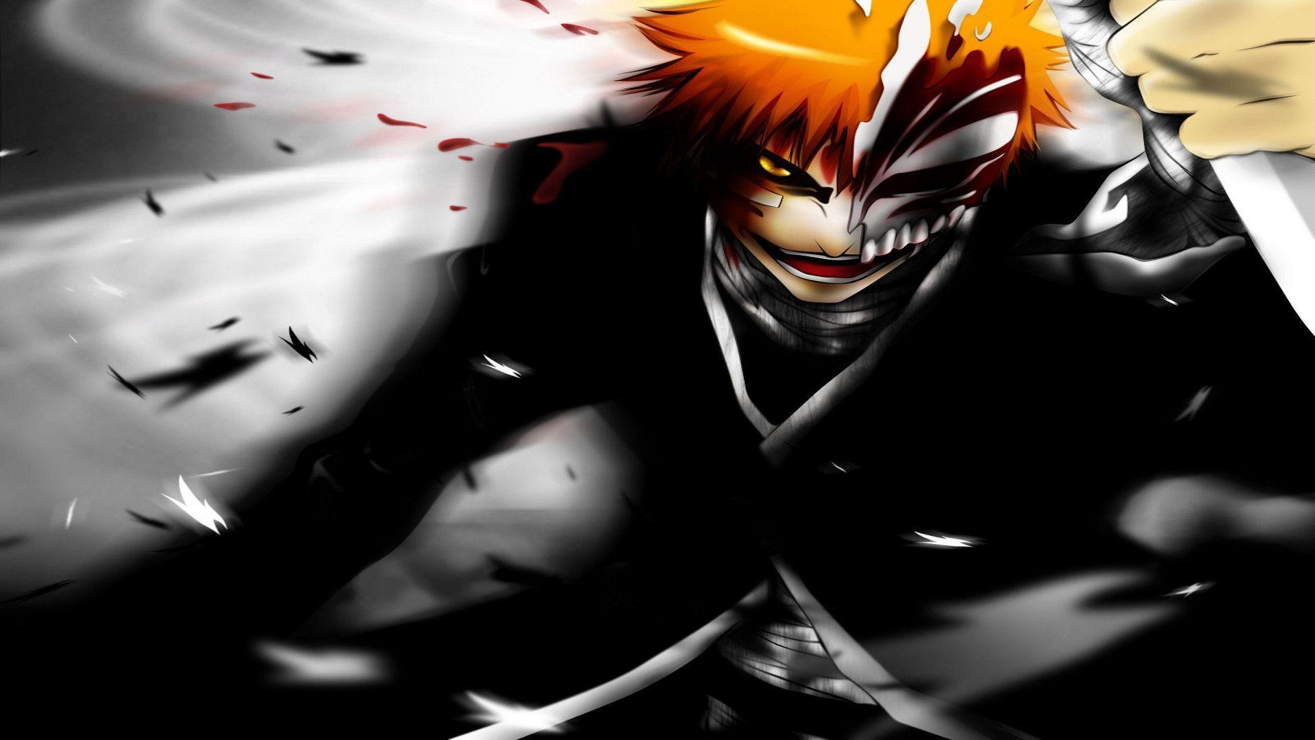 Ichigo Kurosaki maschera Hollow, Bleach, 1920x1080 Full HD 1080p, Desktop