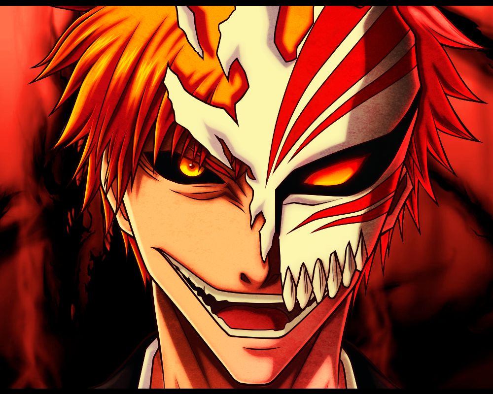 Ichigo maschera Hollow Bleach, 1000x800 HD, Desktop