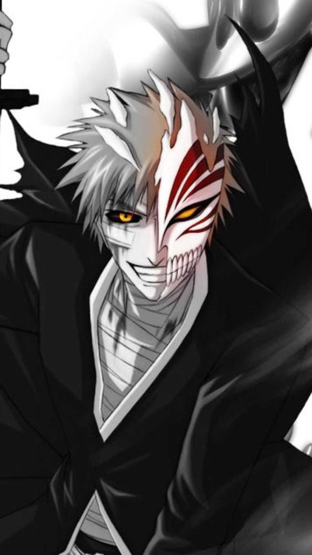 Ichigo maschera Hollow Bleach, 1080x1920 Full HD Verticale, Smartphone