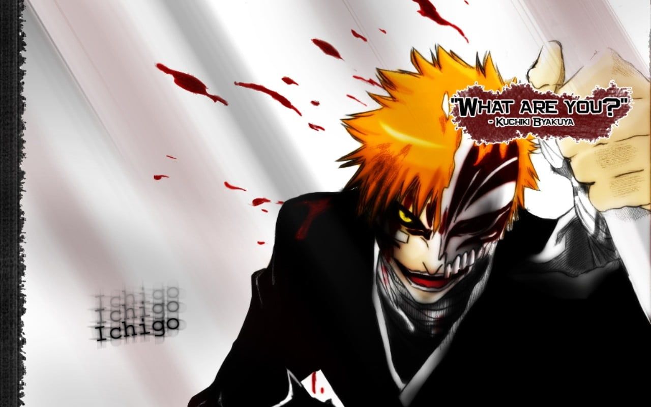 Ichigo Bleach maschera hollow, 1280x800 720p, Laptop