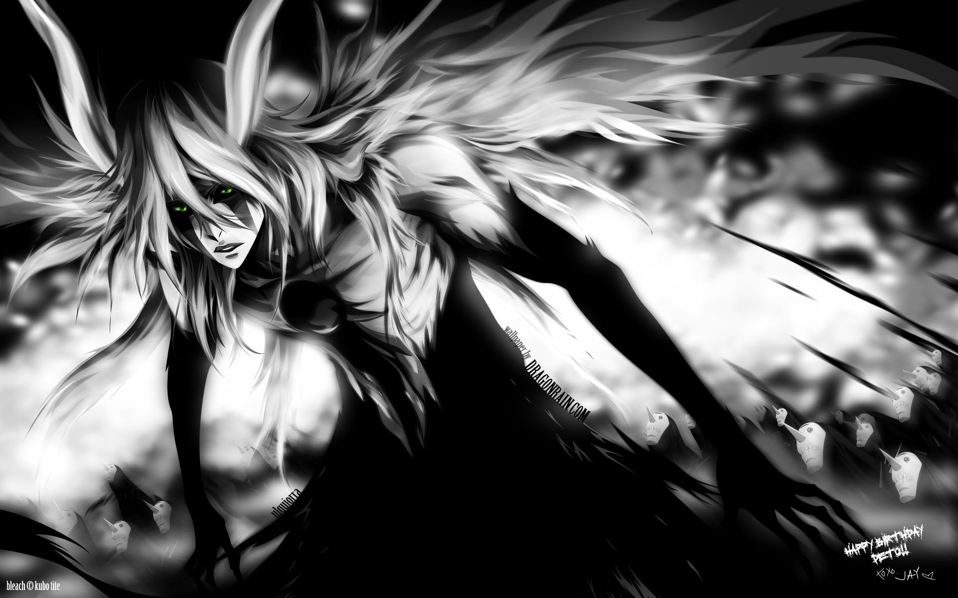 Ulquiorra Cifer Bleach bianco e nero, 1920x1200 Full HD+, PC