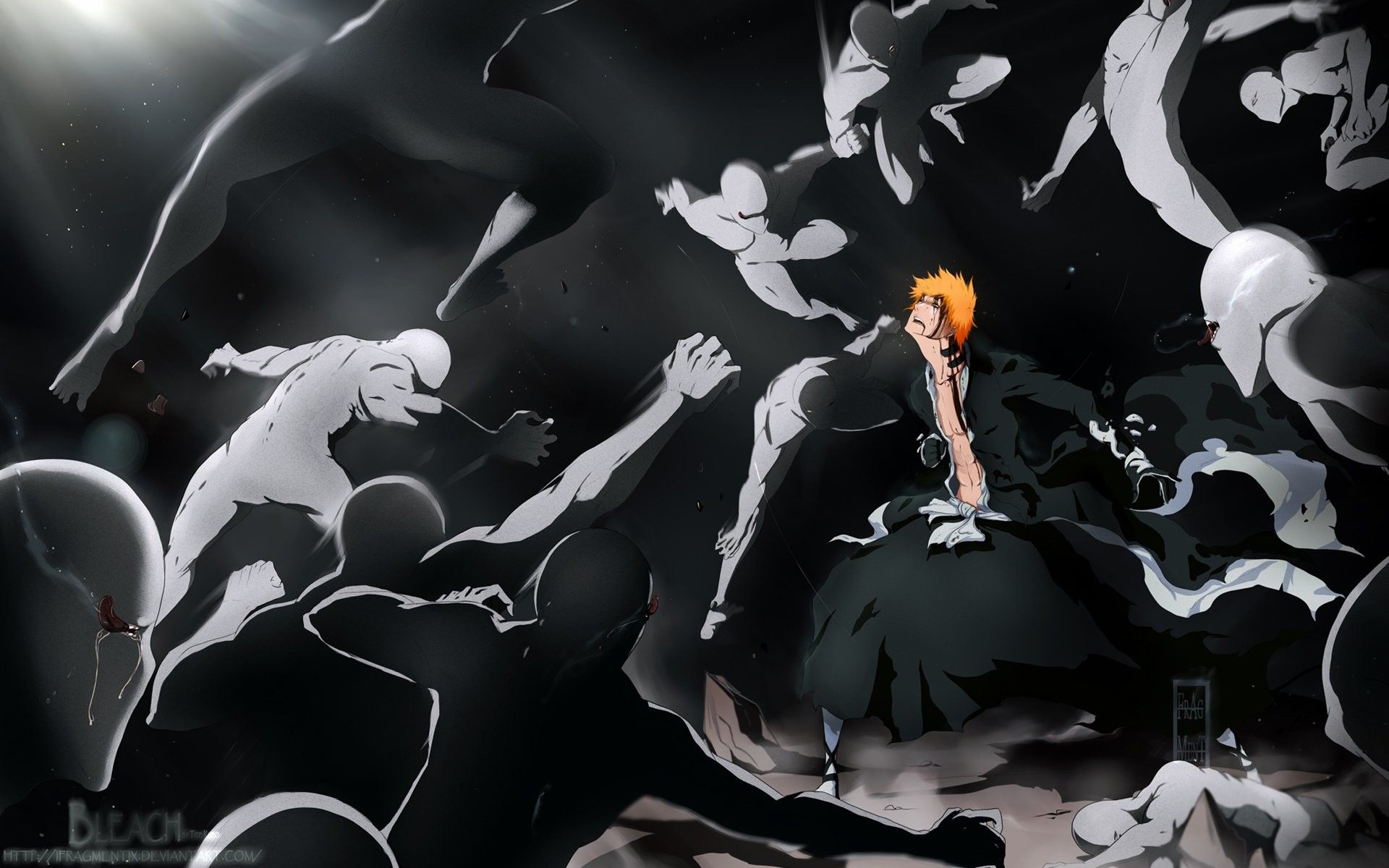 Ichigo Bleach mani spettrali, 1920x1200 Full HD+ WUXGA, Desktop