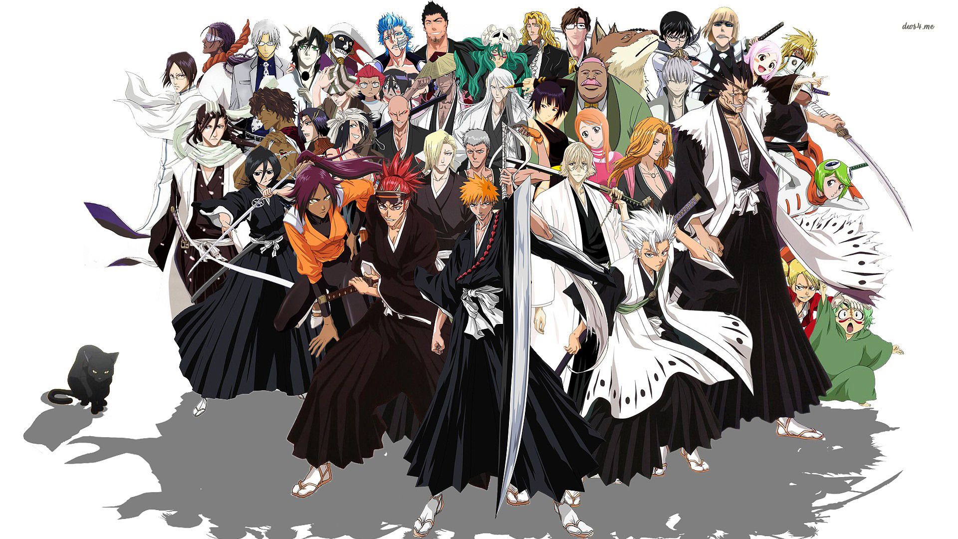 Personaggi Bleach gruppo Shinigami, 1920x1080 1080p, PC