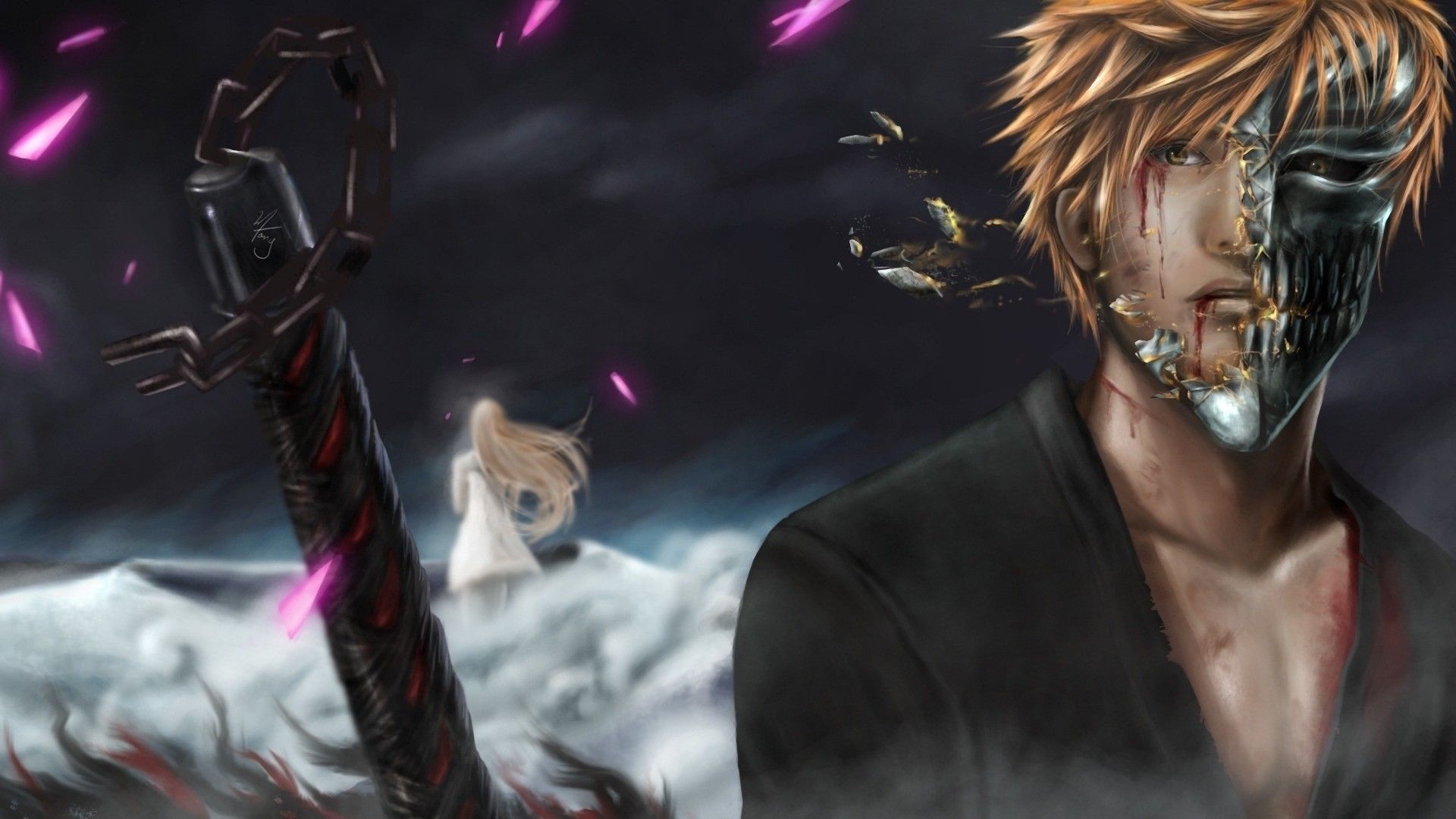 Ichigo Bankai maschera Hollow, 1920x1080 Full HD 1080p, PC Desktop