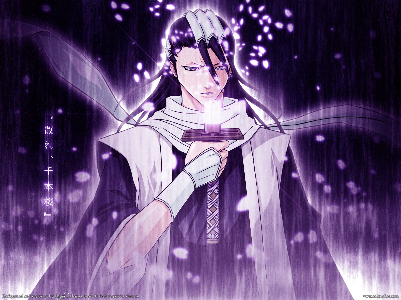 Kuchiki Byakuya, Bleach anime, 1600x1200 HD, Laptop