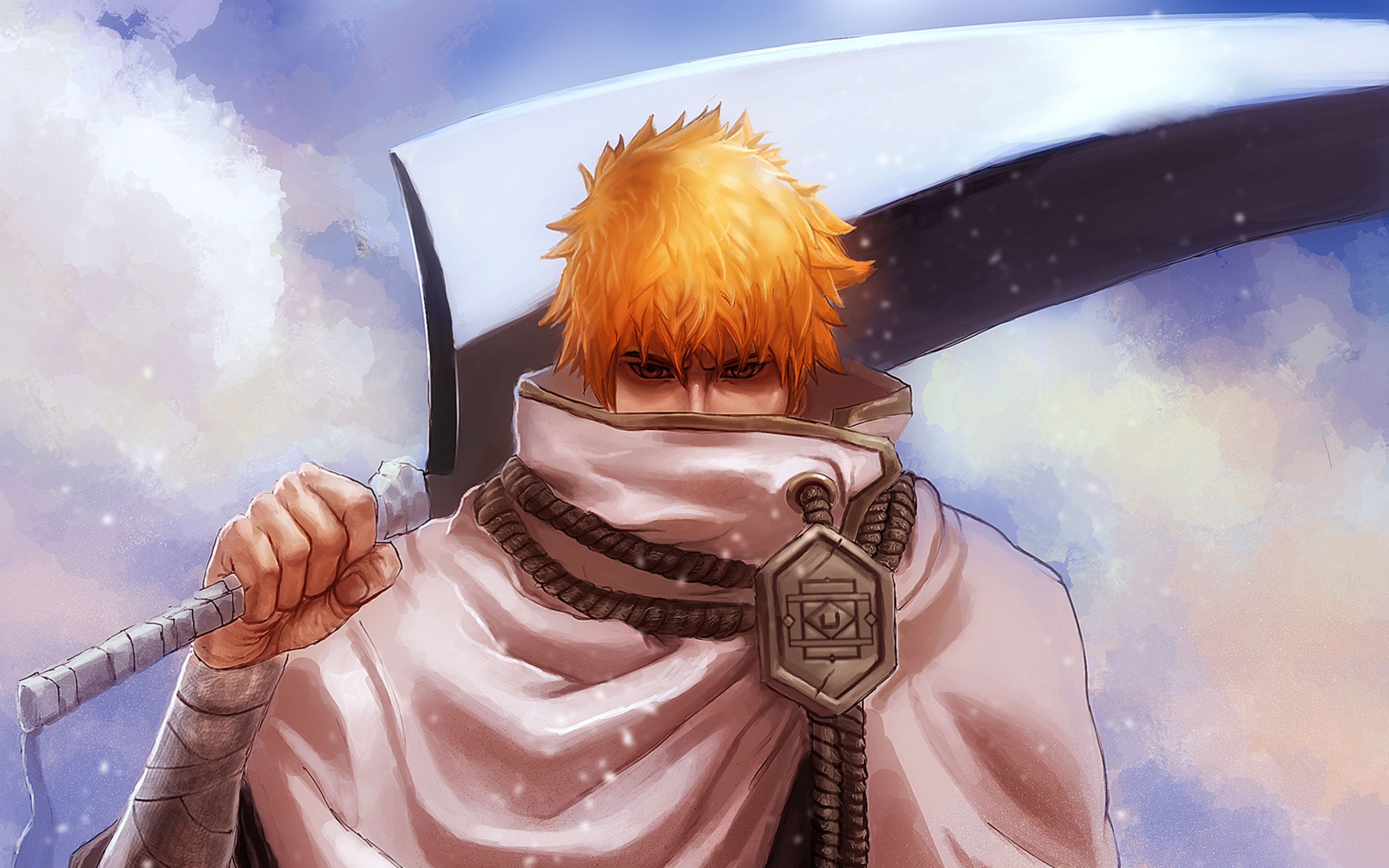 Ichigo Kurosaki Bleach spada, 3840x2400 4K, Desktop 4K