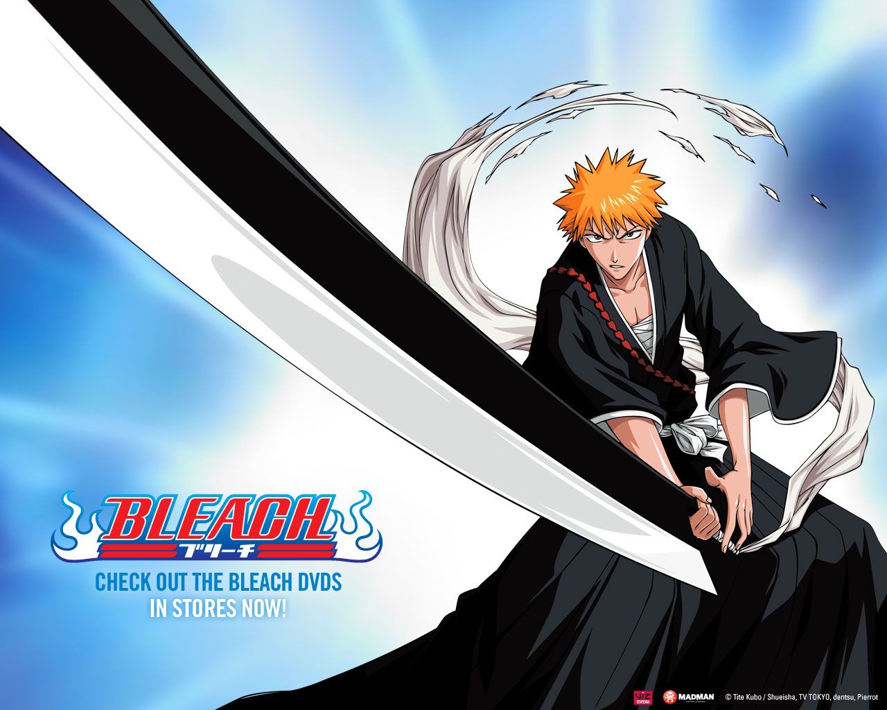 Ichigo Kurosaki con Zangetsu, Bleach, 1280x1024 720p, MacBook Air