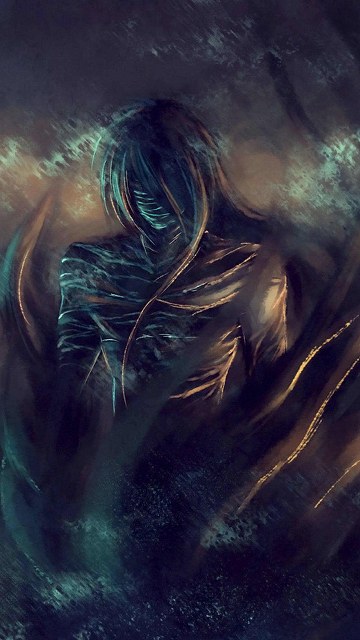 Ichigo Bleach oscuro, 1242x2208 Full HD Verticale, iPhone