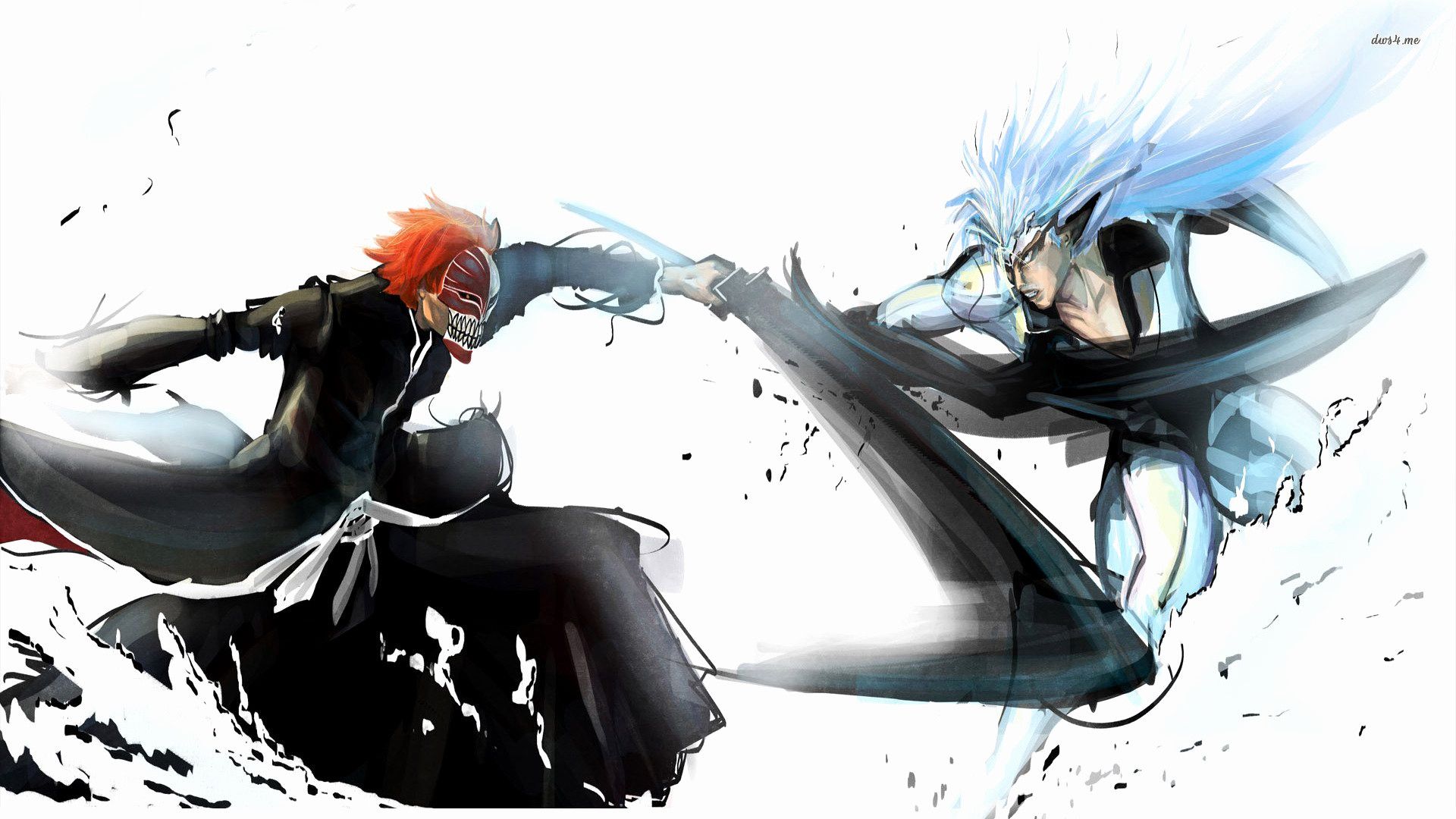 Ichigo contro Grimmjow, Bleach, 1920x1080 1080p, Desktop