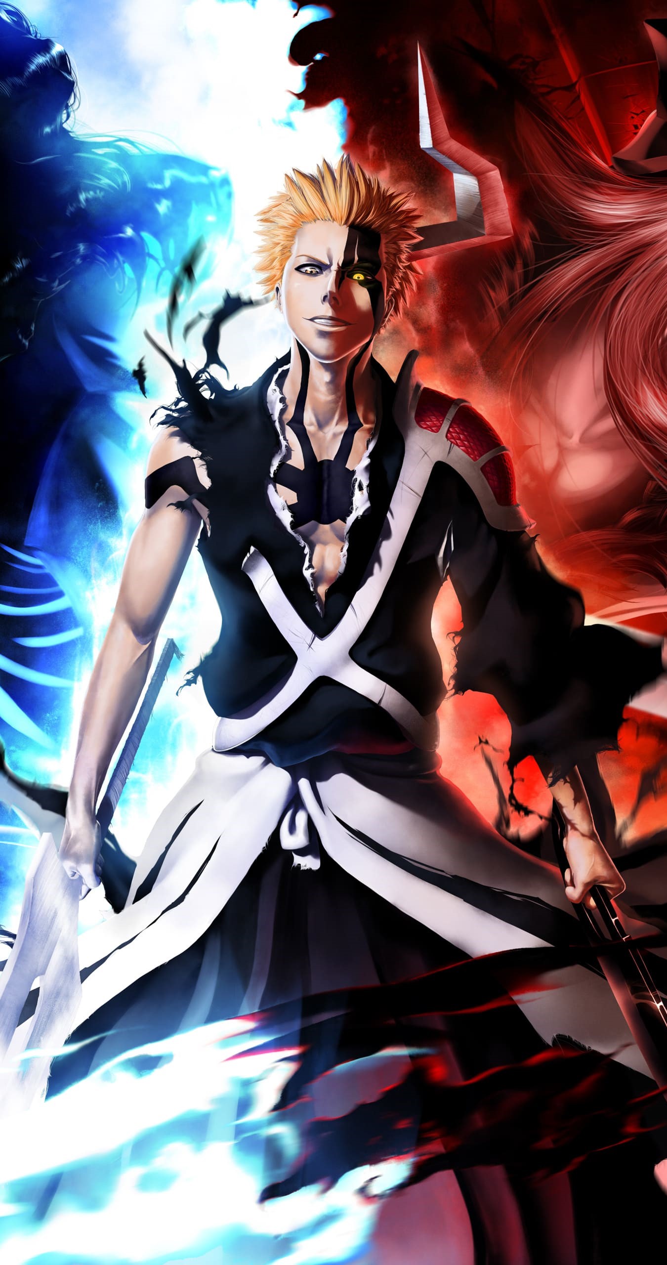 Ichigo Kurosaki Bleach, Shinigami, 1350x2560 Full HD Verticale, Smartphone