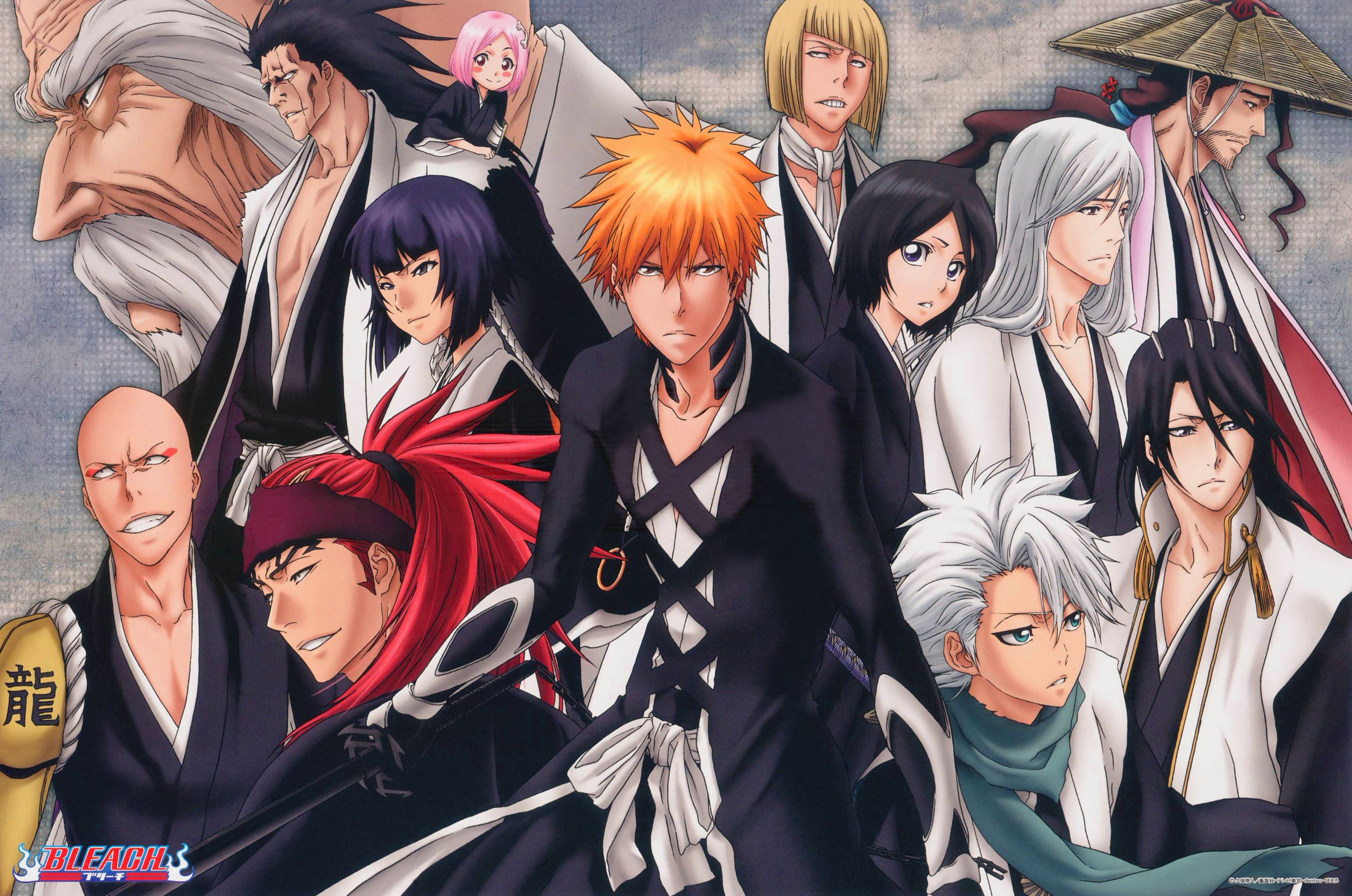 Personaggi Bleach anime gruppo, 3095x2052 WQXGA, Monitor Gaming