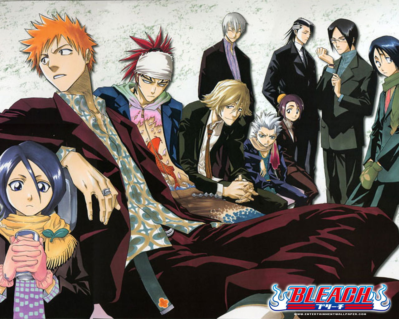 Personaggi Bleach anime gruppo, 1280x1024 HD, Desktop