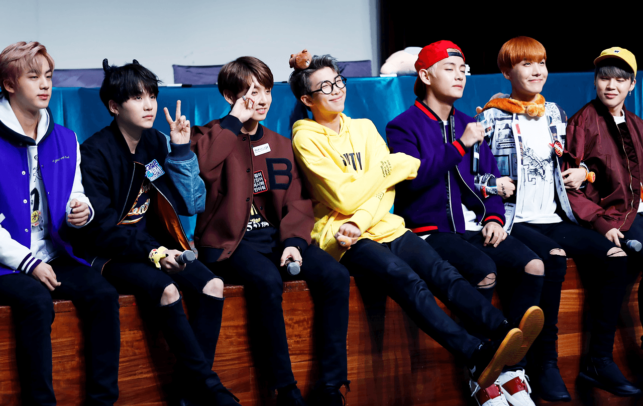 Gruppo BTS in posa foto, 2000x1125 2K, Monitor Gaming