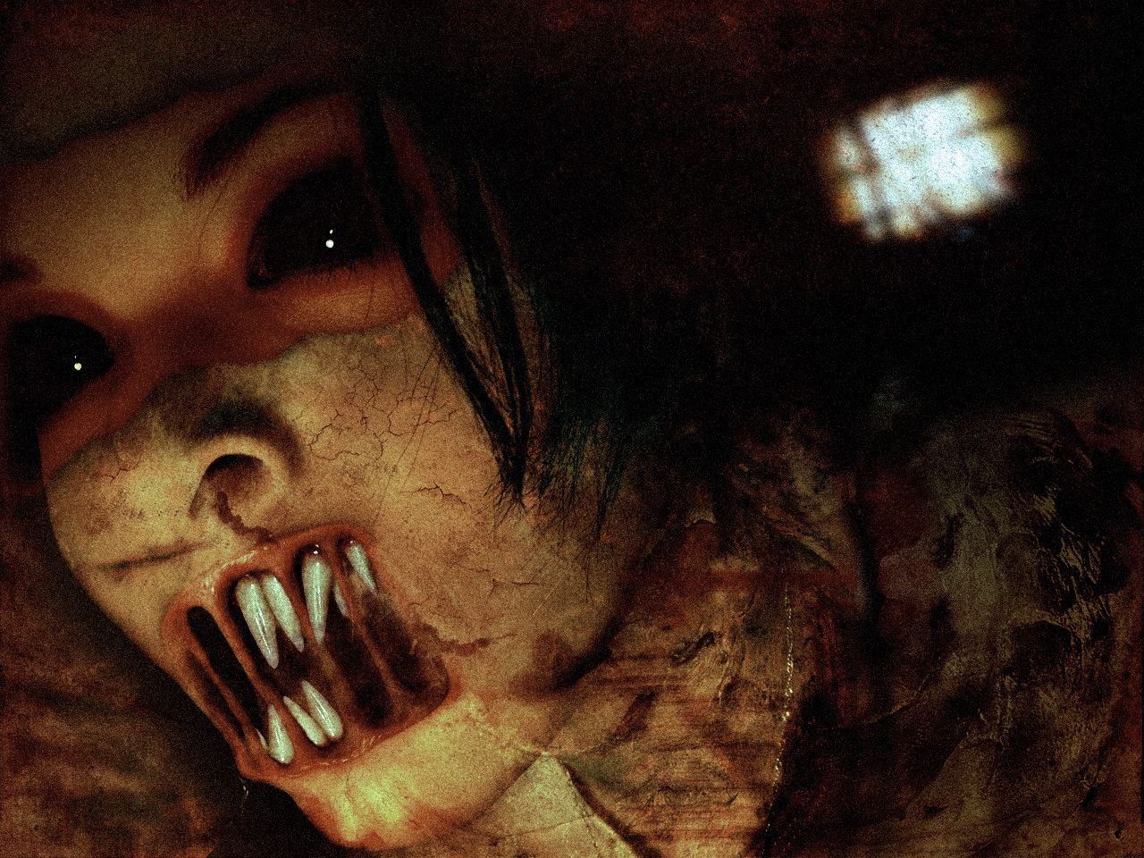 Poster horror Bloody Mary donna candela, 1280x720 720p, PC